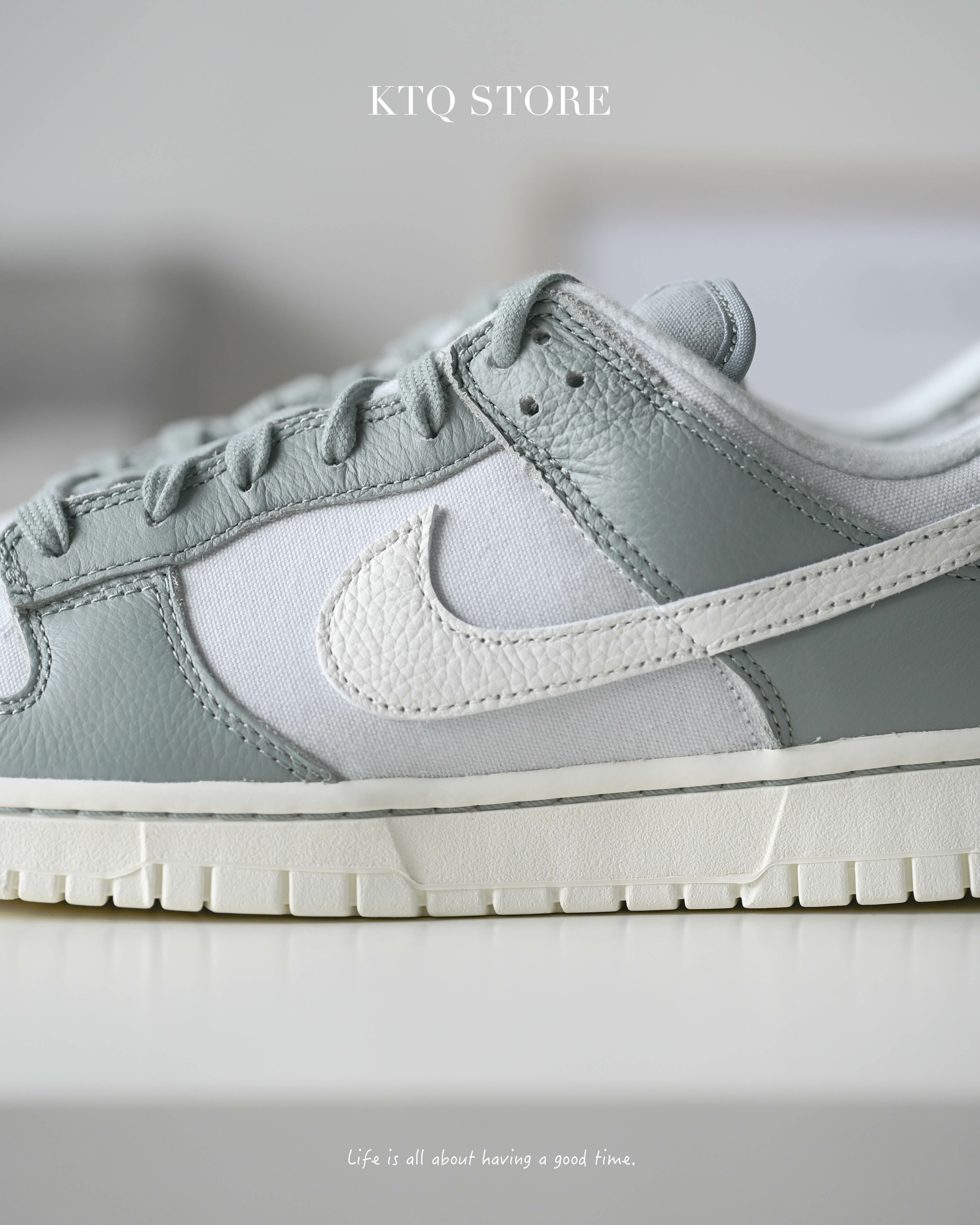 KTQ STORE ‧  Νike Dunk Low "Mica Green" 灰綠 DV7212-300