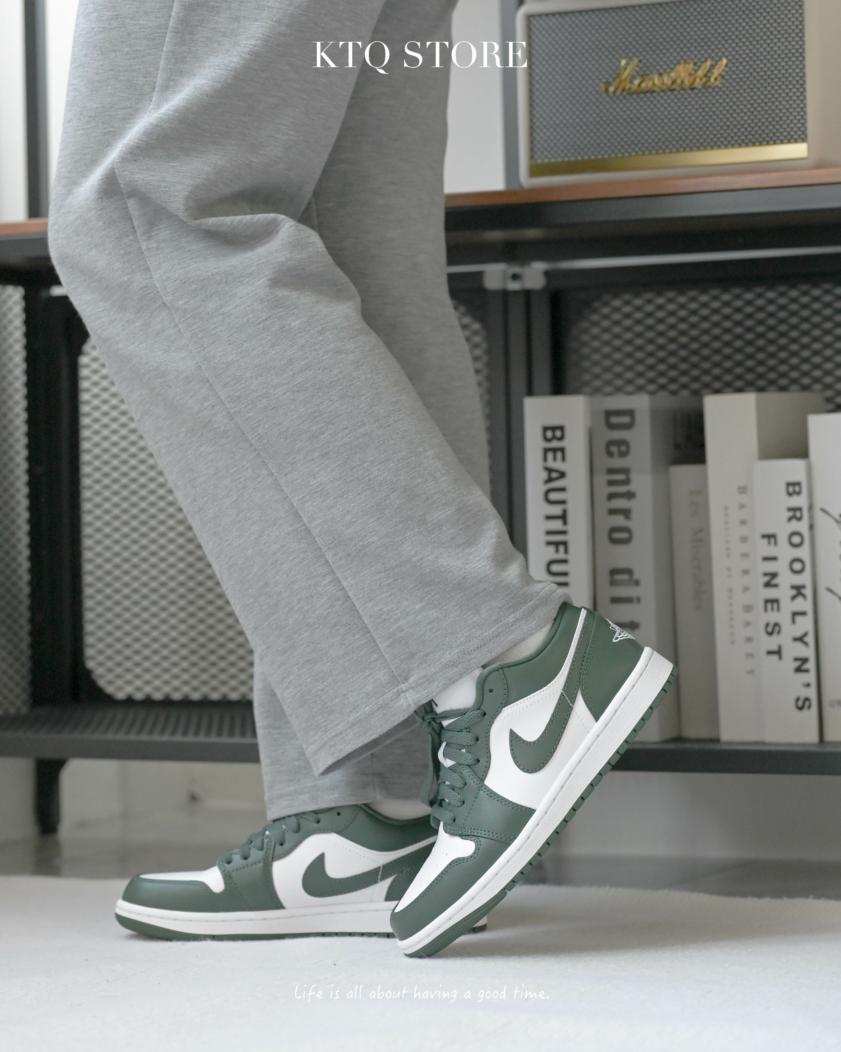 KTQ STORE ‧ Air Jordan 1 Low "Galactic Jade" 祖母綠  DC0774-113