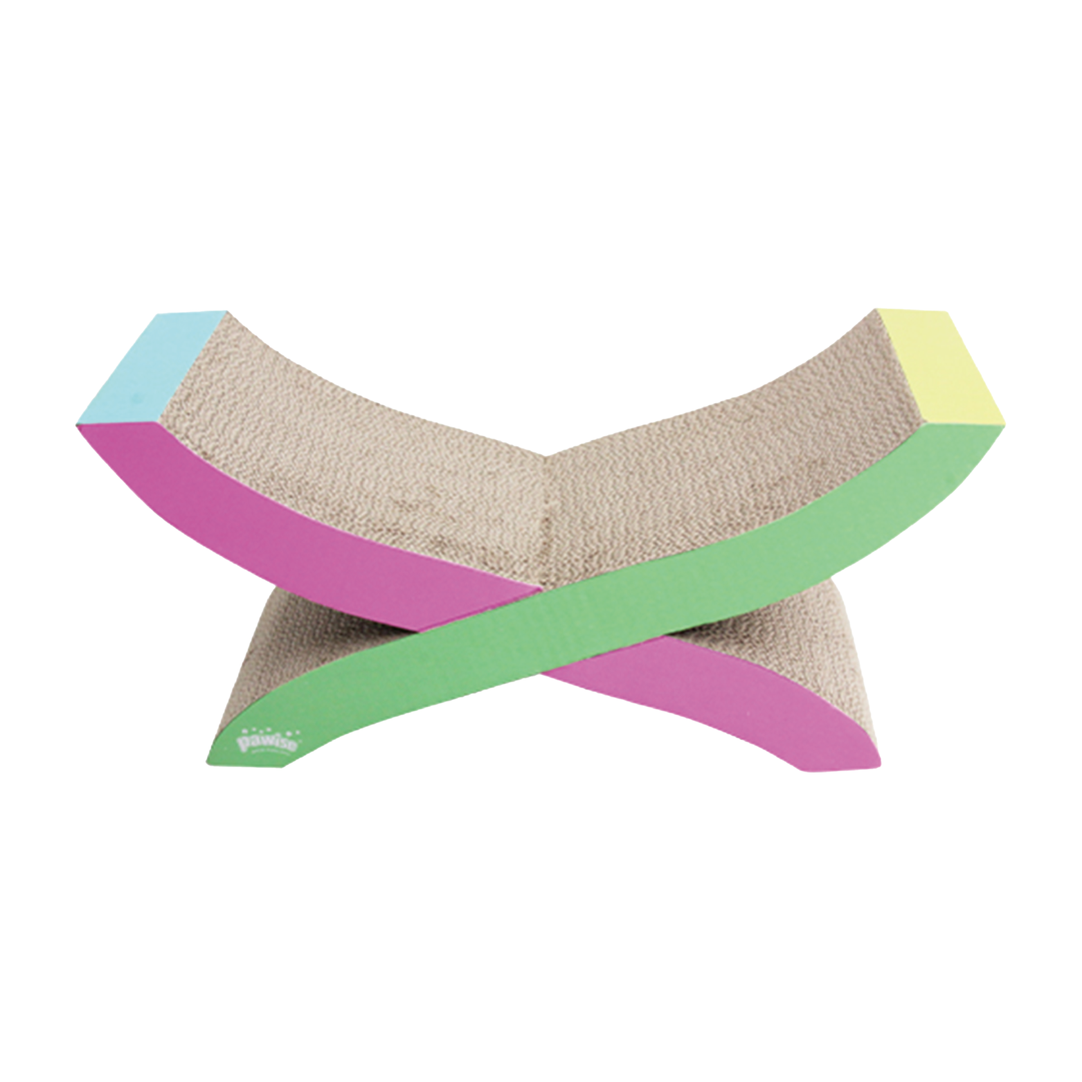 Pawise|交叉型貓抓板(NO.28481)