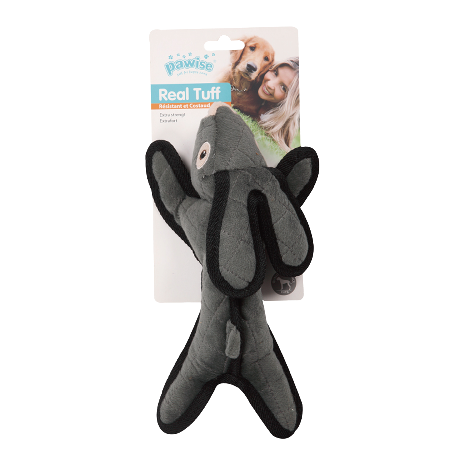 Pawise|兔子狗玩具(石灰色)(NO.15132)