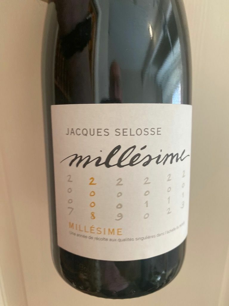 Jacques Selosse Millesime 2008 (RP100)