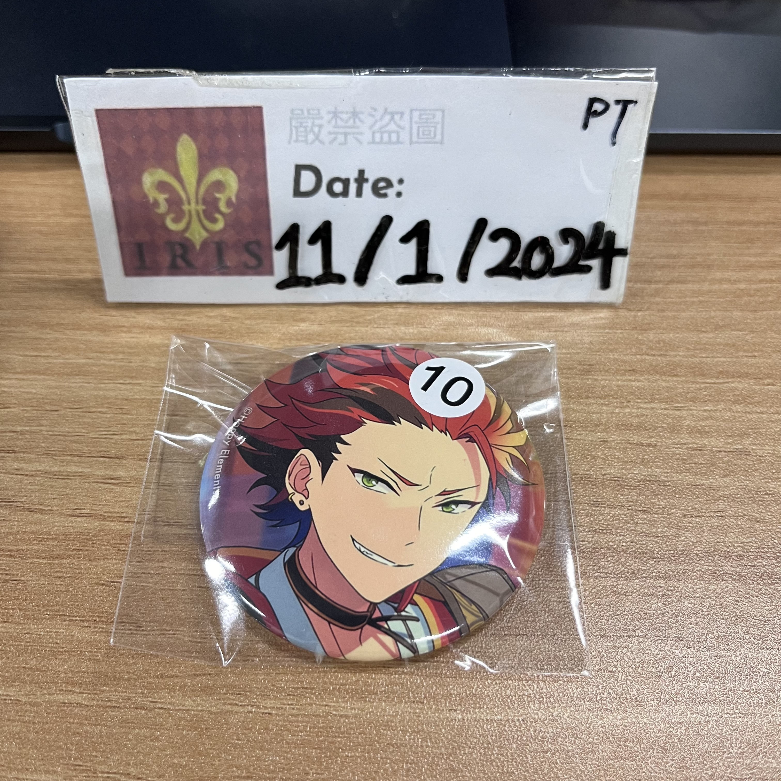 ES 紅郎 襟章 紅