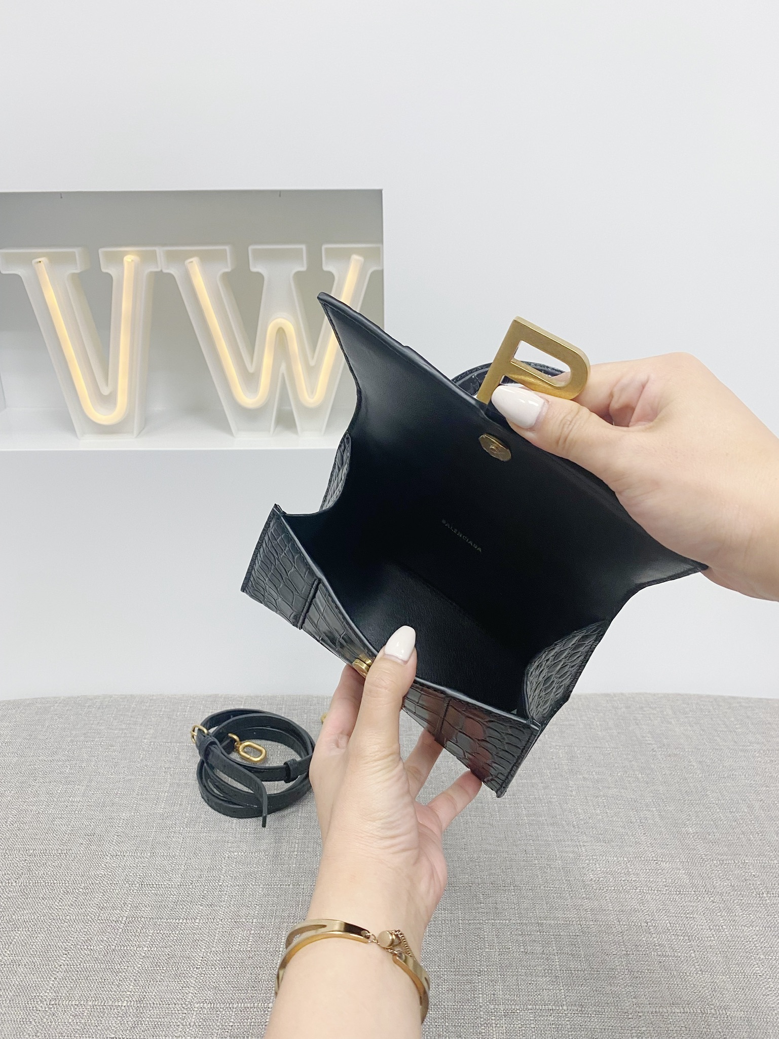 Balenciaga Hourglass XS Bag