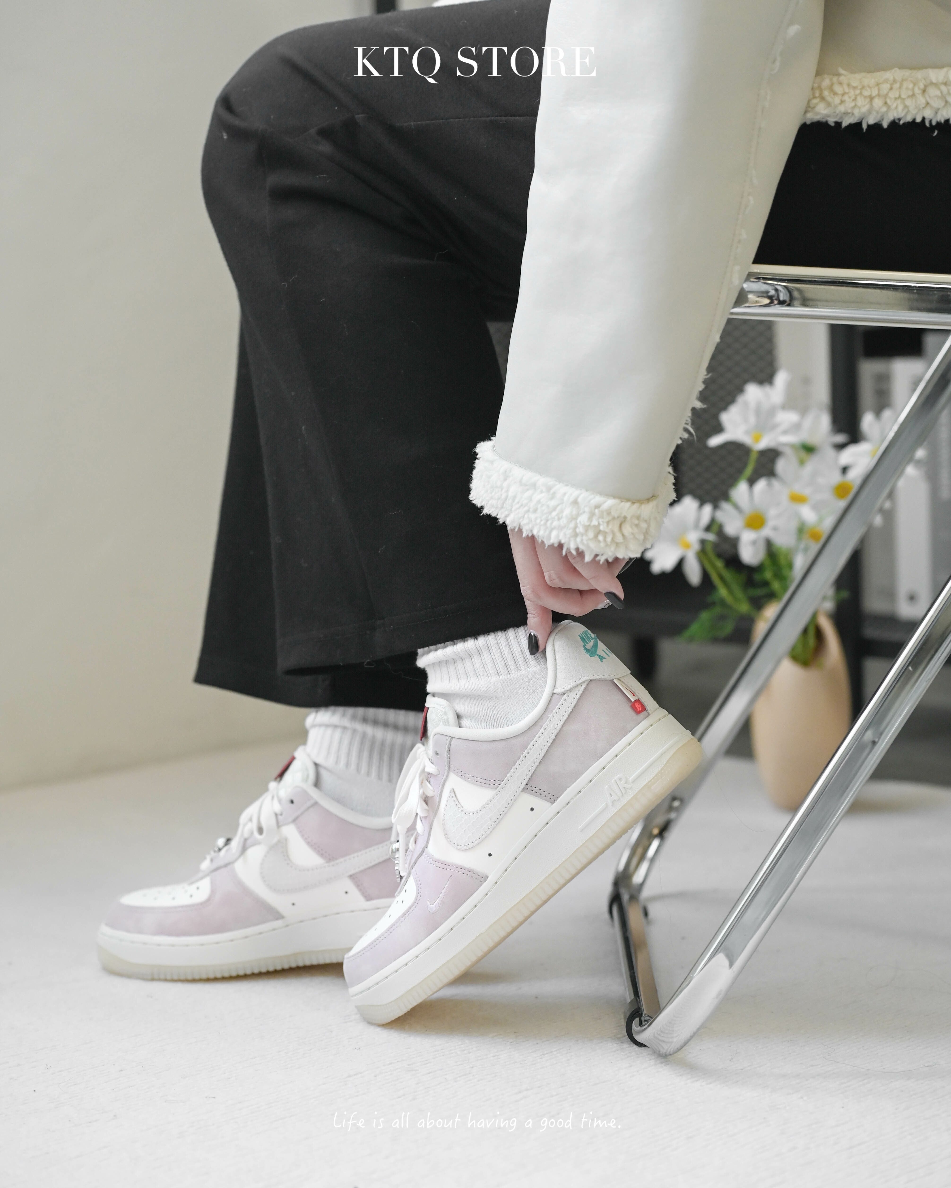 KTQ STORE ‧ Nike Air Force 1 "Year Of The Dragon" 粉白 龍年 FZ5066-111