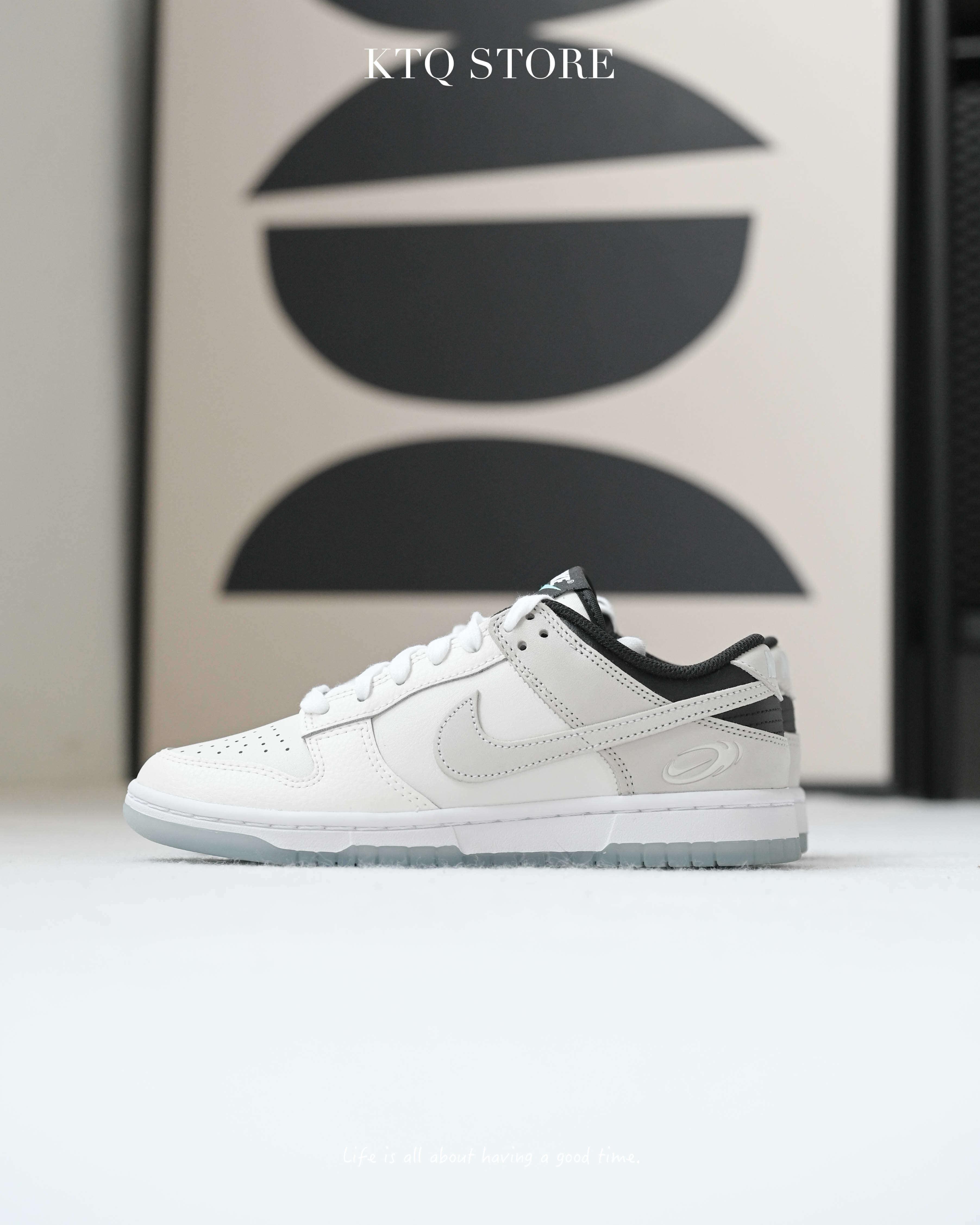 KTQ STORE ‧ NIKE DUNK LOW Supersonic 灰白 牛奶白 黑 冰晶底 夜光 藍光 FN7646-030