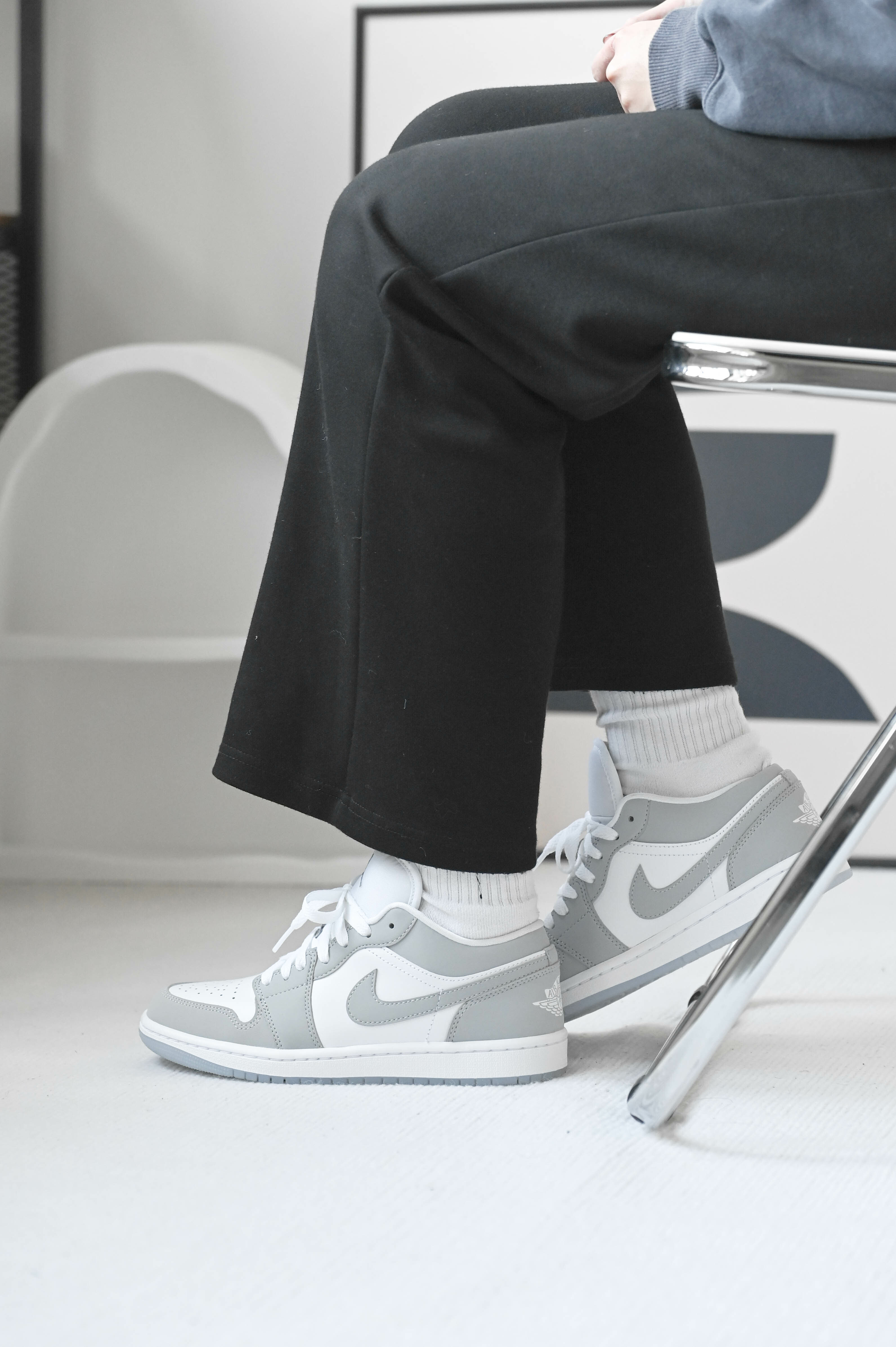 KTQ STORE ‧ NIKE AIR JORDAN 1 灰白 小dior 現貨 DC0774-105