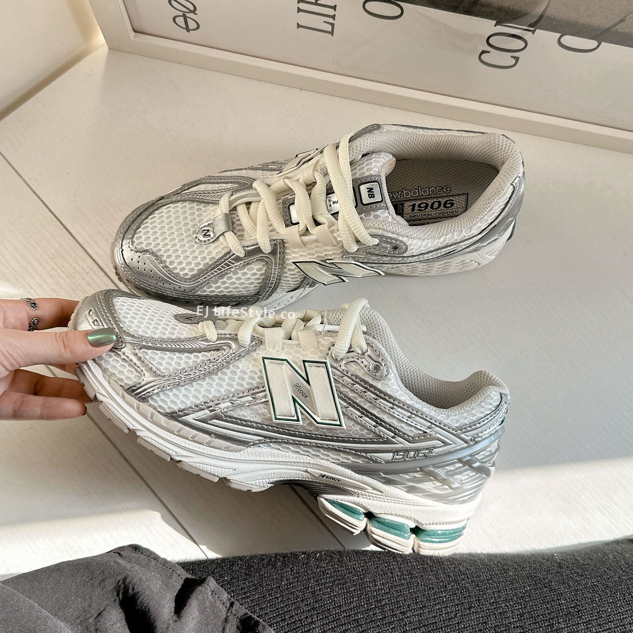 NEW BALANCE 1906R NB 金屬色 Y2K 復古 奶油藍綠 奶油白 銀色 湖水綠 男鞋 M1906REE / 現+調