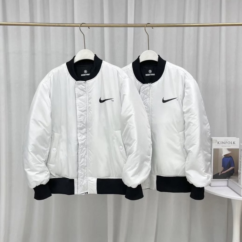 Nike Swoosh MA-1 空軍 飛行 大勾 雙面 外套（DD6056-010）