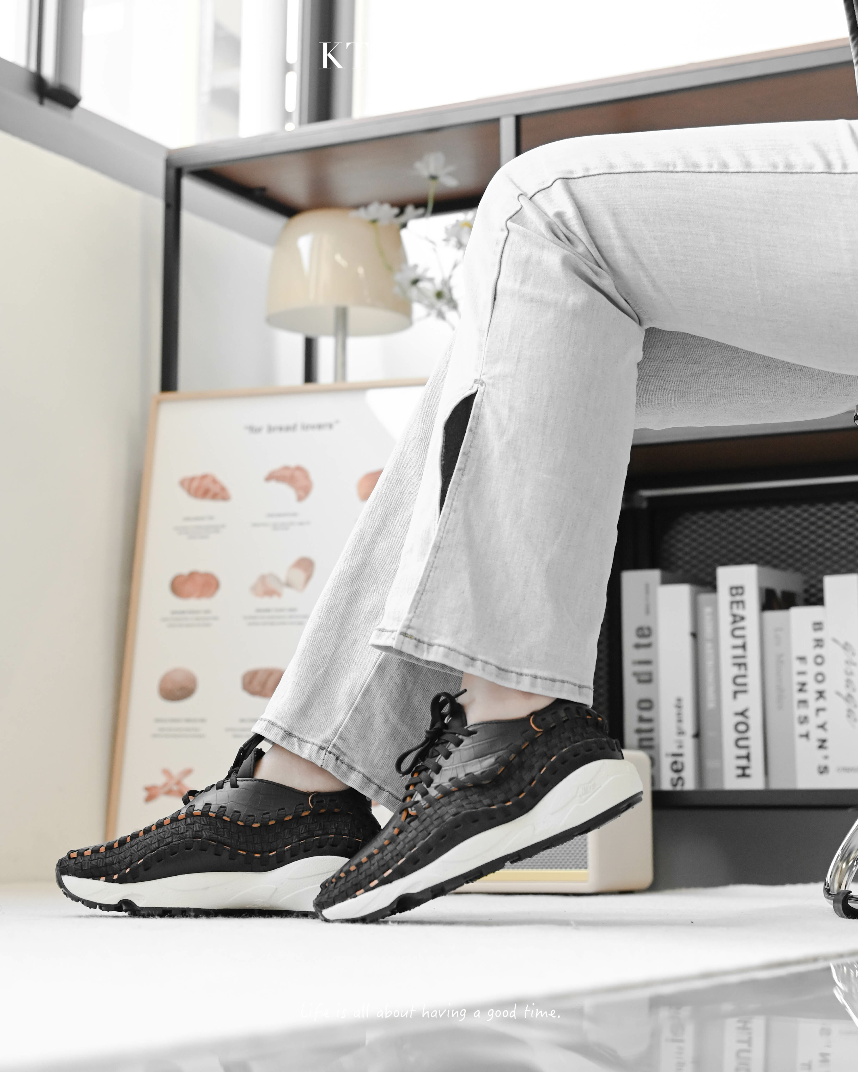 KTQ STORE ‧ Nike Footscape Woven ''Black''鱷魚紋 FQ8129-010