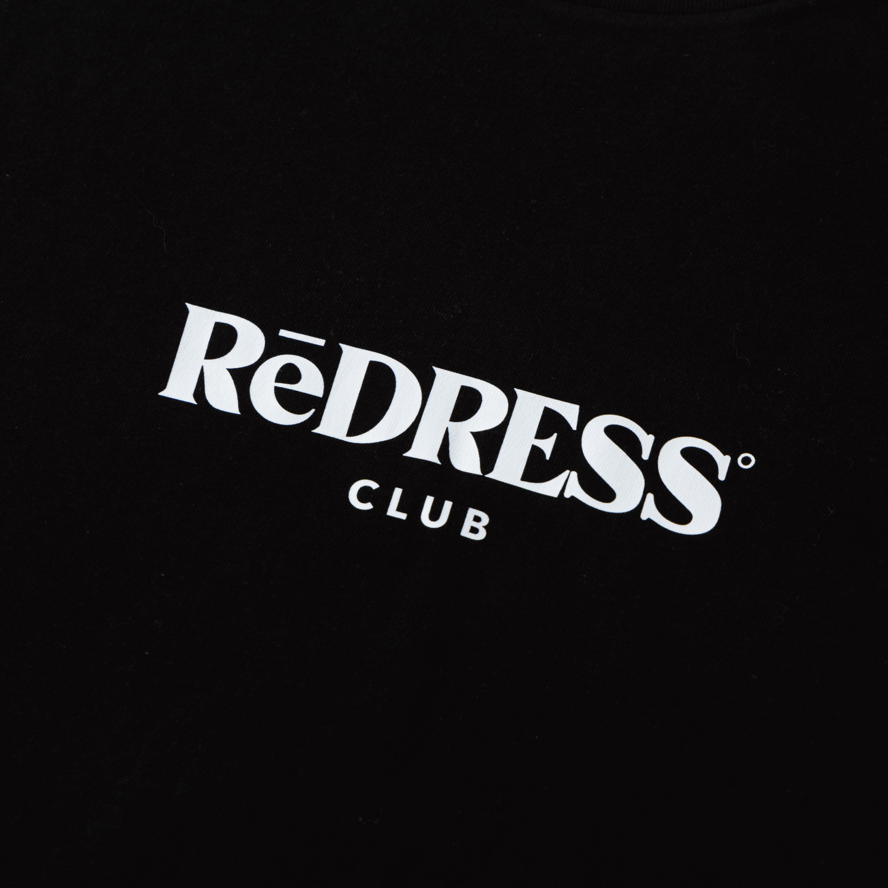 RēDRESS CLUB Logo Tee / Black🖤