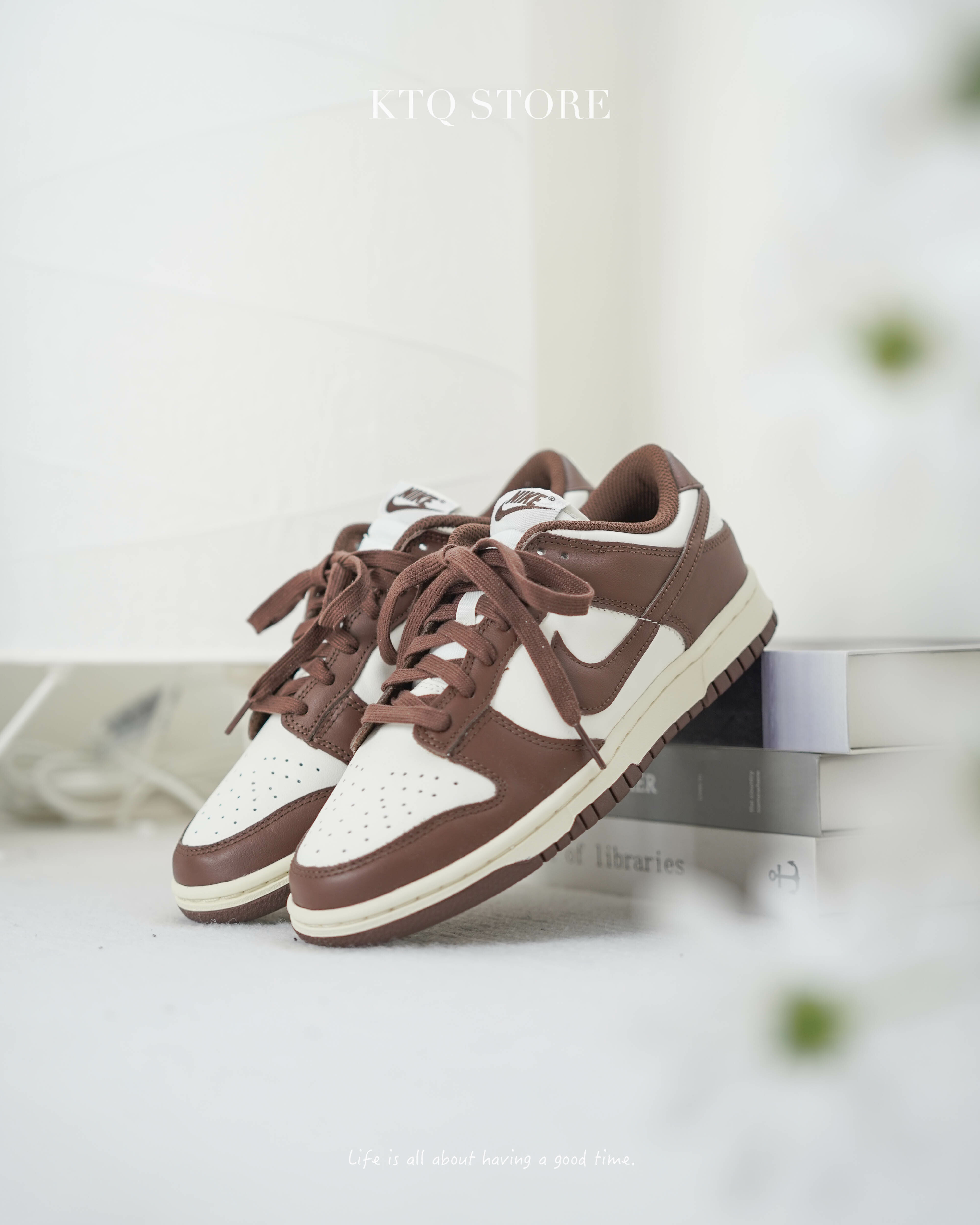 KTQ STORE ‧  NIKE W DUNK LOW BROWN SAIL 摩卡可可 咖啡色 DD1503-124