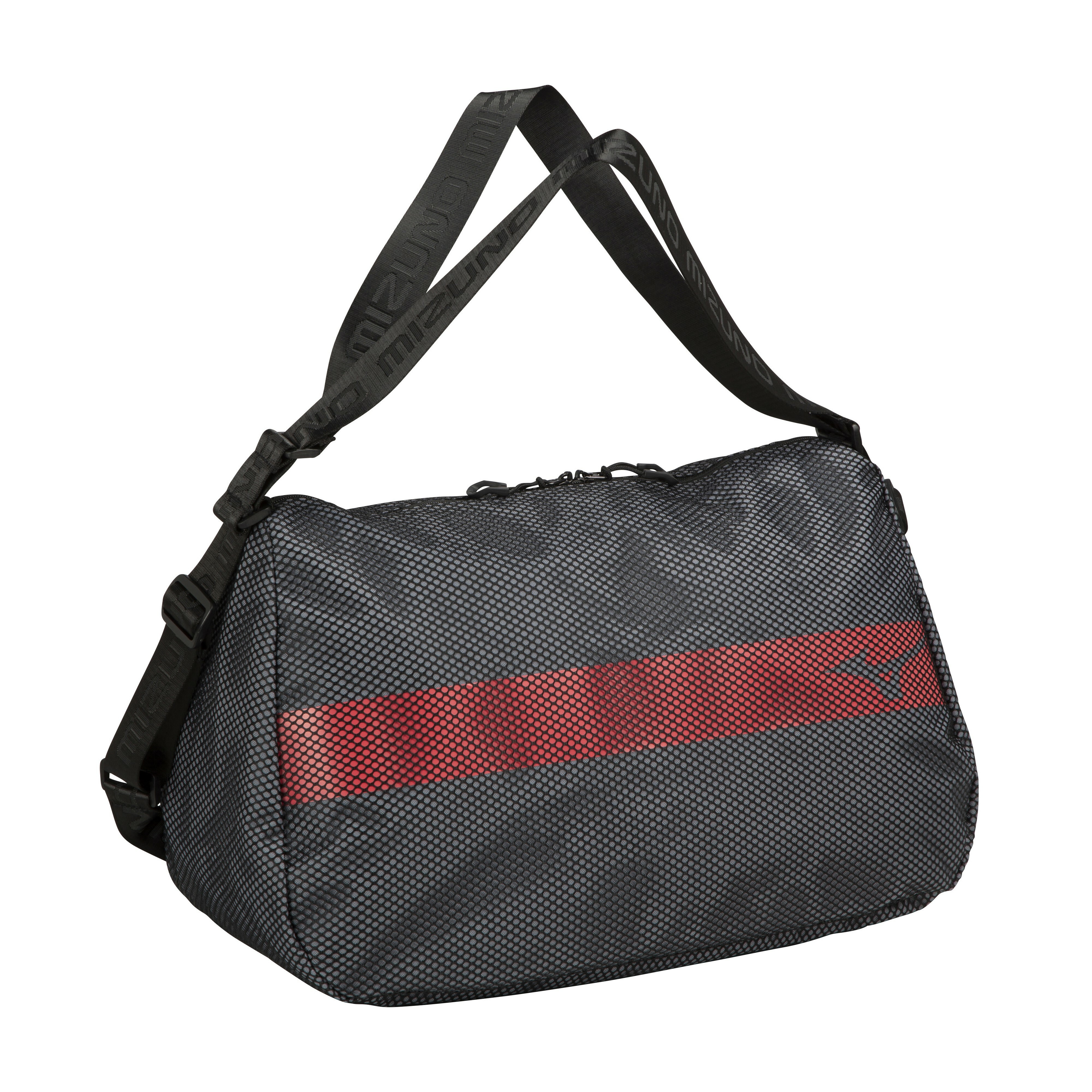 MIZUNO HOLDALL 運動多用途袋 灰紅色