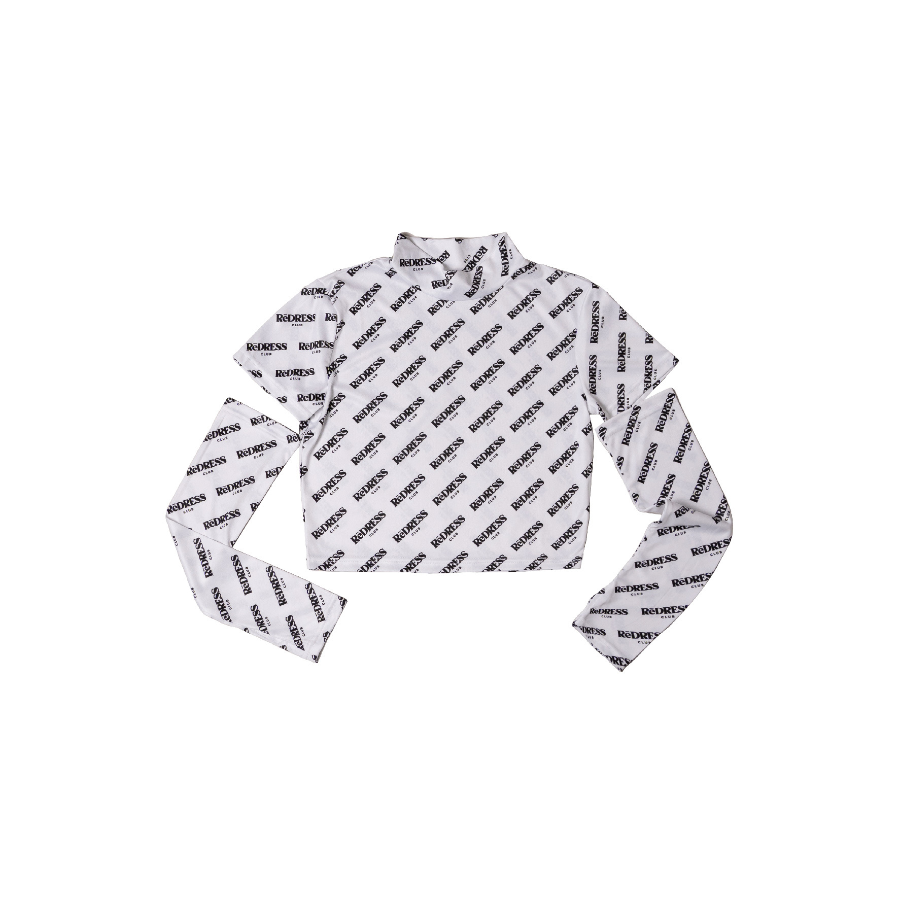 ☁️Redress Crop Top Set - White