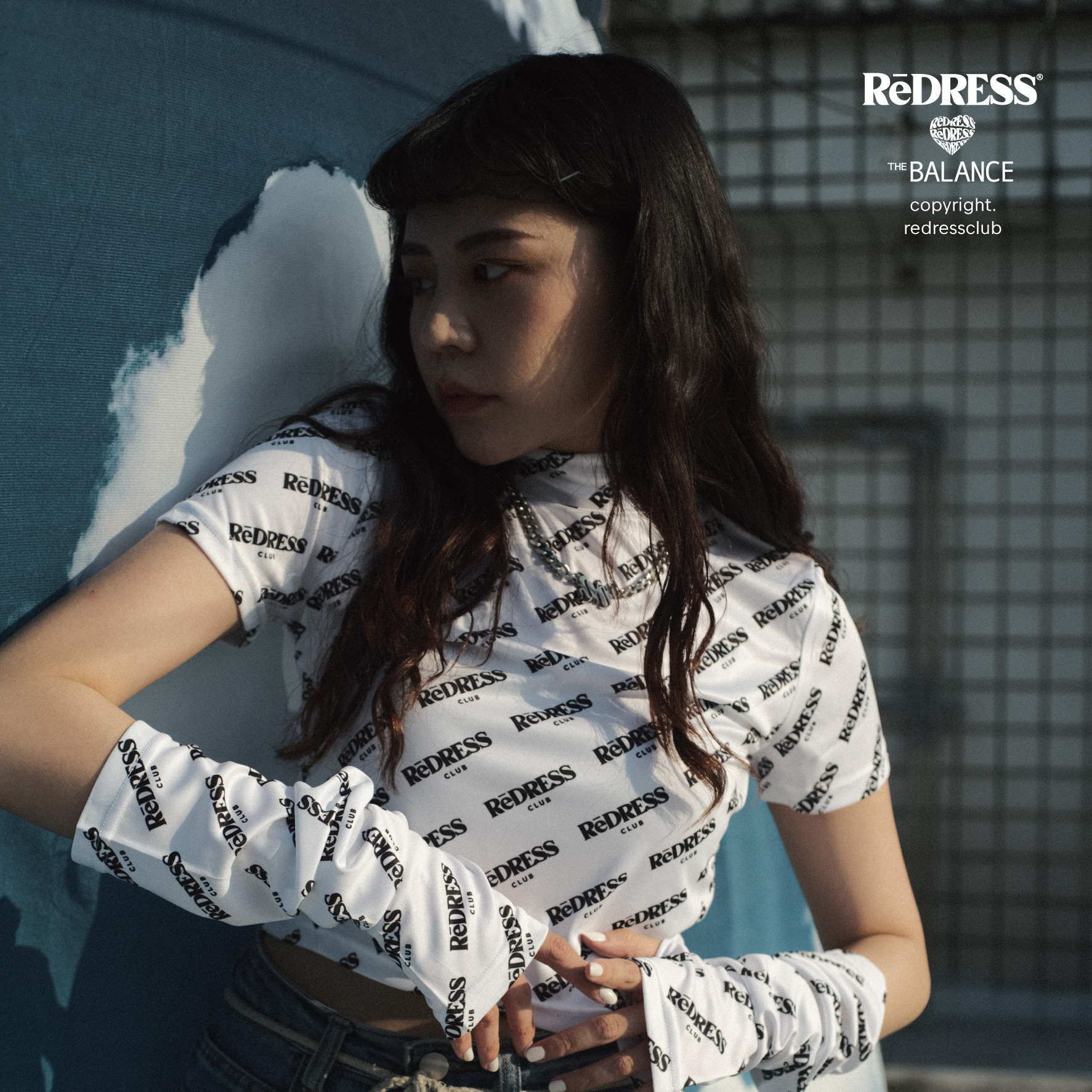 ☁️Redress Crop Top Set - White