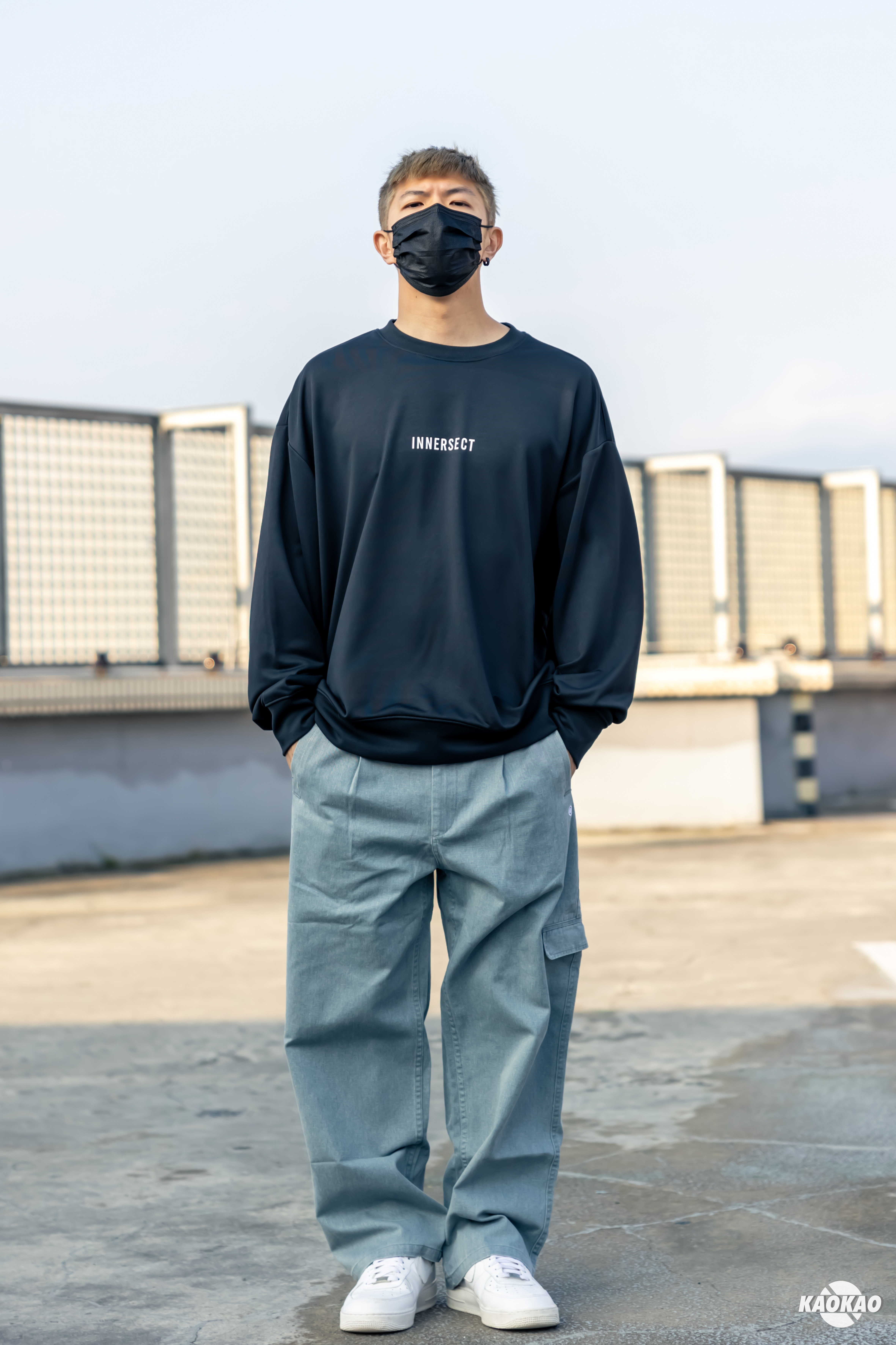 現貨 INNERSECT 循環圖標 圓領大學T【INN23ALTHD47】