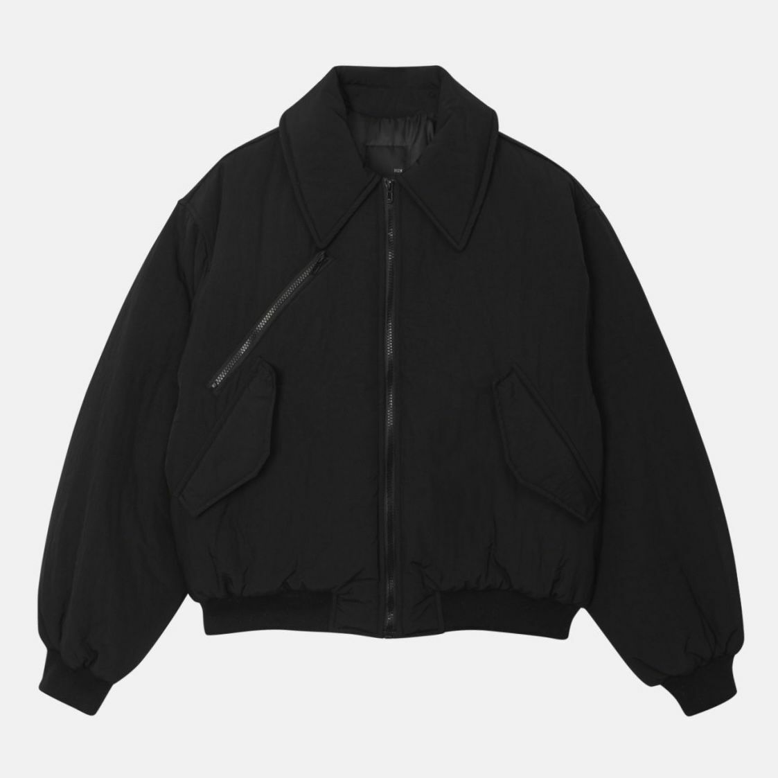 淨色反領拉鍊外套(薄夾棉) RUN-023JK