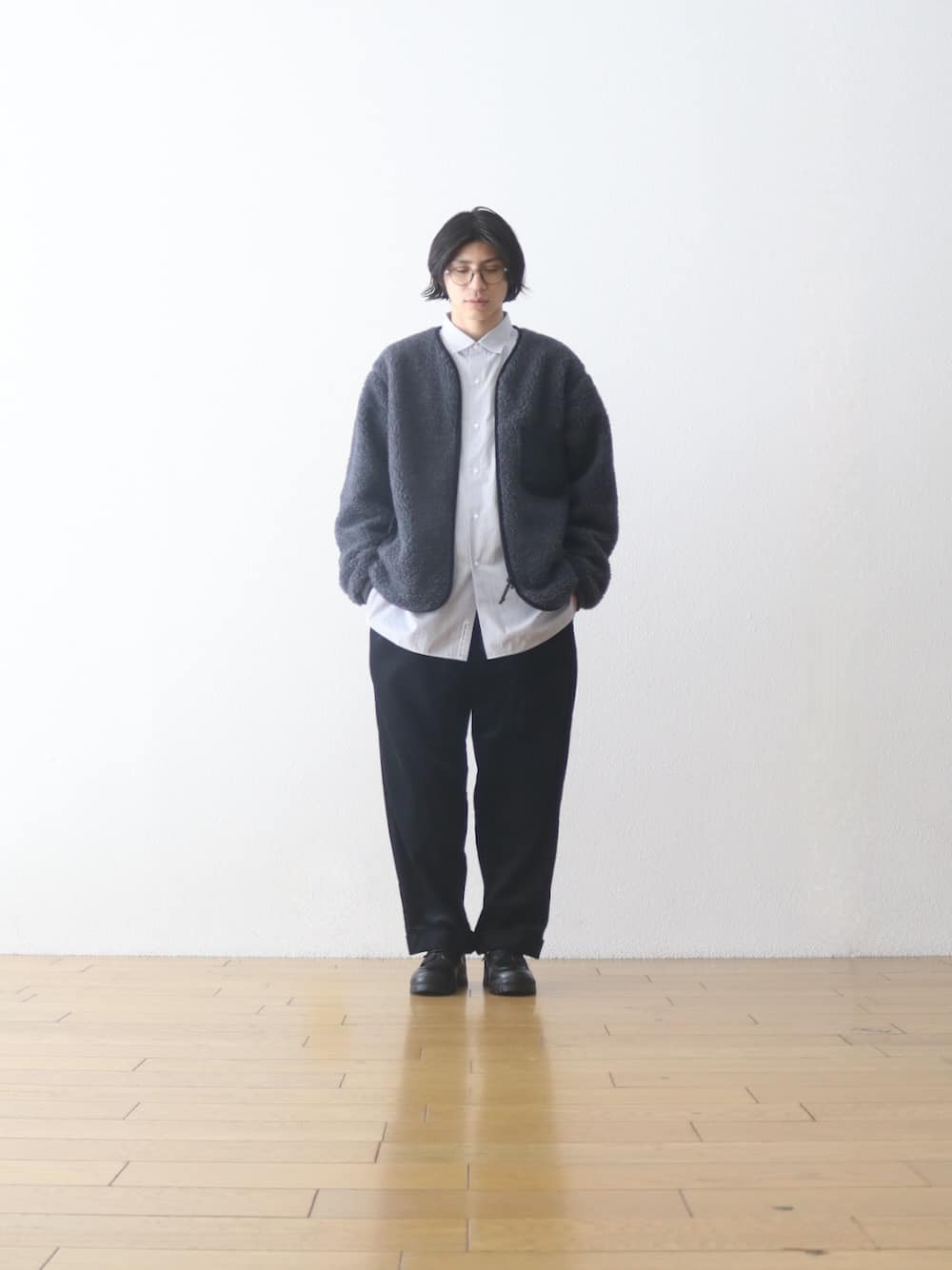 日本 TNF 紫標 Wool Boa WINDSTOPPER Field Cardigan 開襟衫