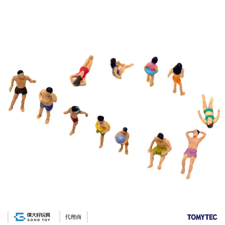 TOMYTEC 281344 人間系列 118 海水浴場的人