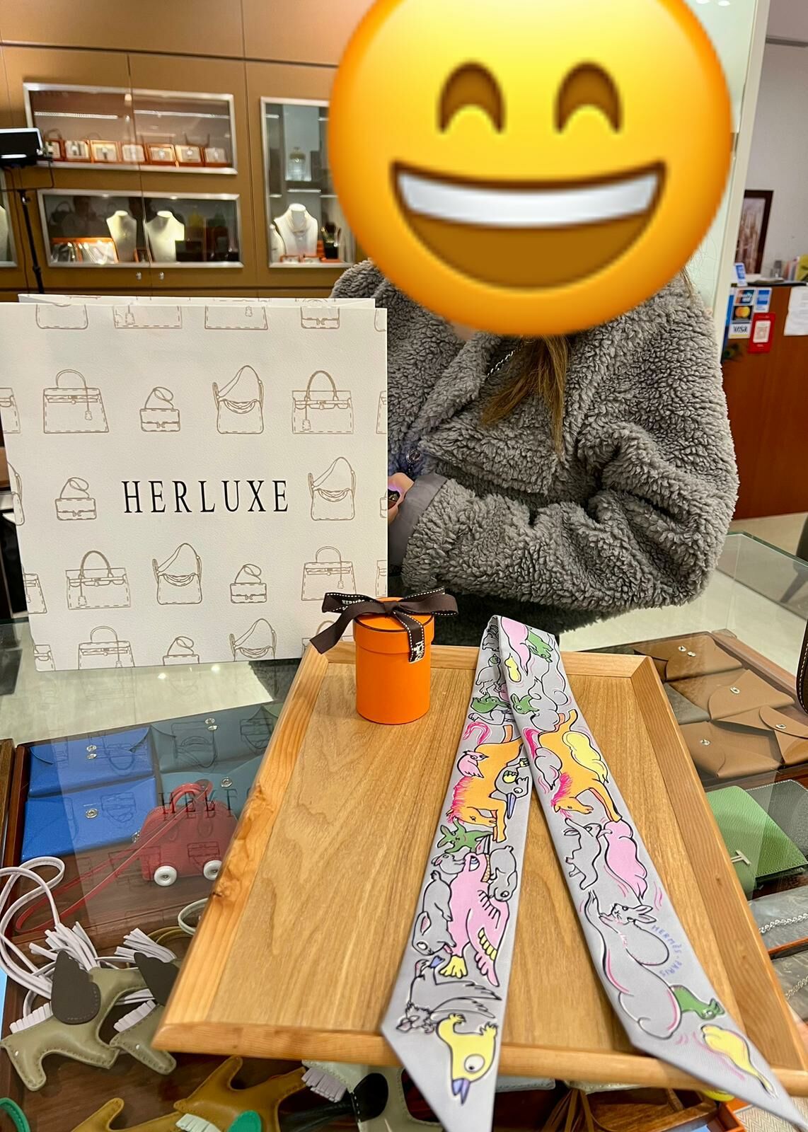 【 感謝支持 】爽快靚靚十分喜歡這條twilly😍一見即秒💗 開心帶走😍 多謝你嘅支持🫶