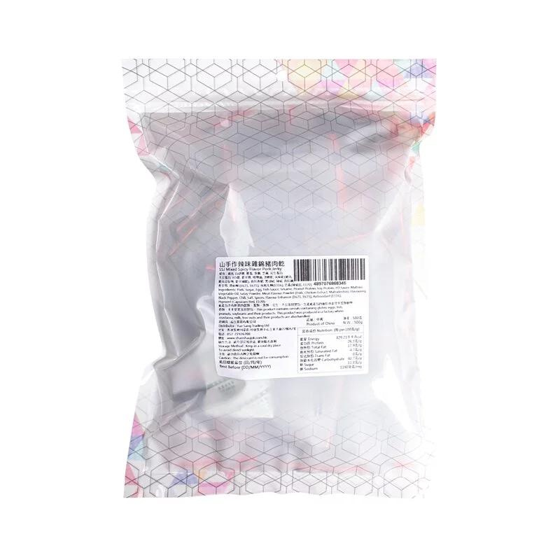 【山手作】辣味雜錦豬肉乾 (500克) (EXP:2026.09或之後) (K38)