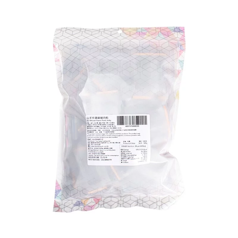 【山手作】雜錦豬肉乾 (500克) (EXP:2026.09或之後) (K37)