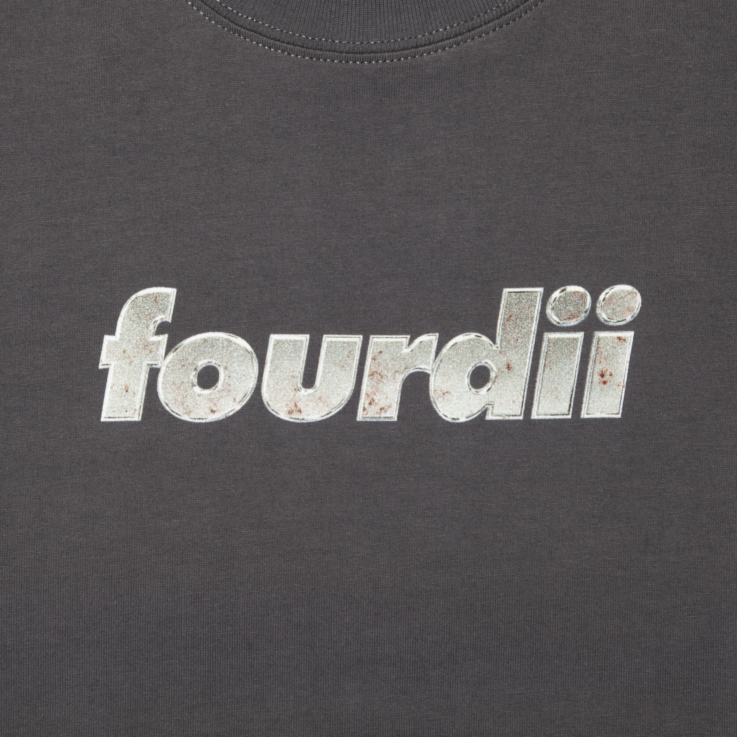 4dimension / Fourdii Metal Logo Tee - 16TA