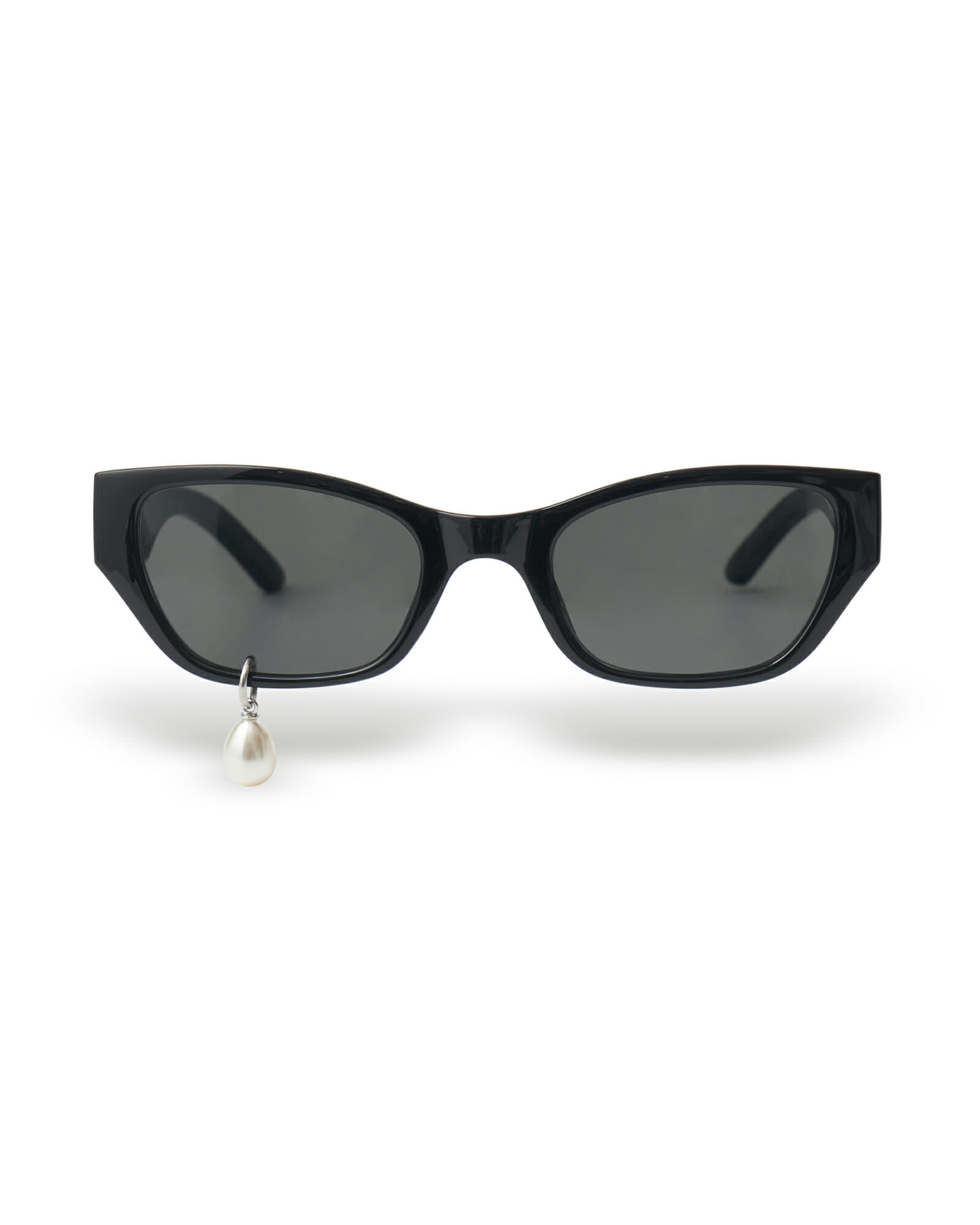 [KIMHEKIM] PEARL TEAR CAT-EYE SUNGLASSES（SINGLE）