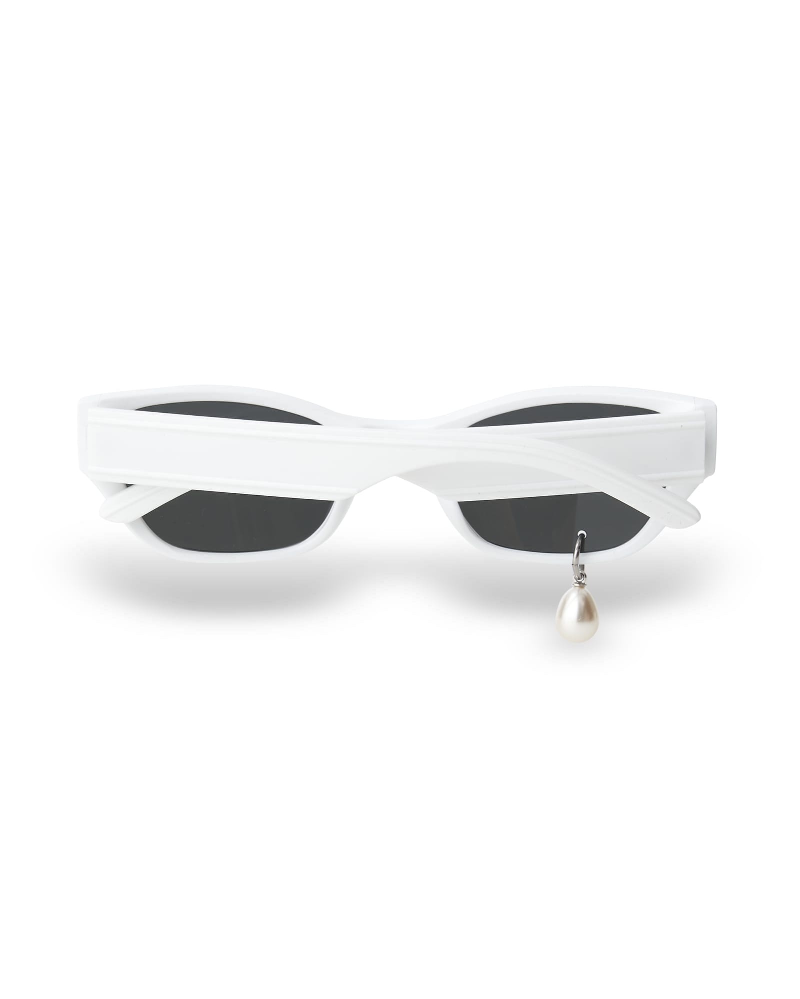 KIMHEKIM] PEARL TEAR CAT-EYE SUNGLASSES（SINGLE）