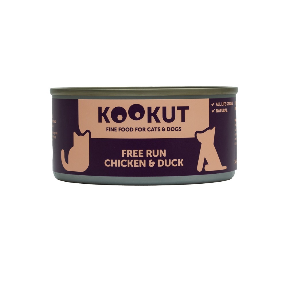 Kookut 放養雞及鴨貓狗罐 (150g)
