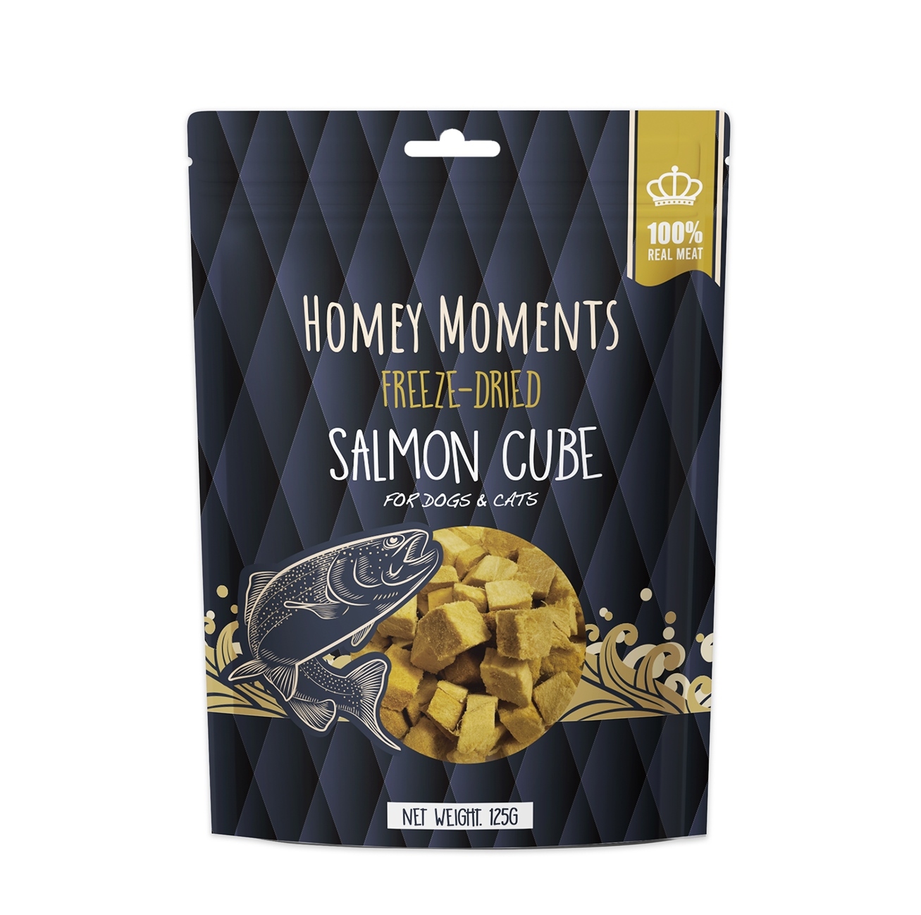 Homey Moments 凍乾三文魚粒 (125g)