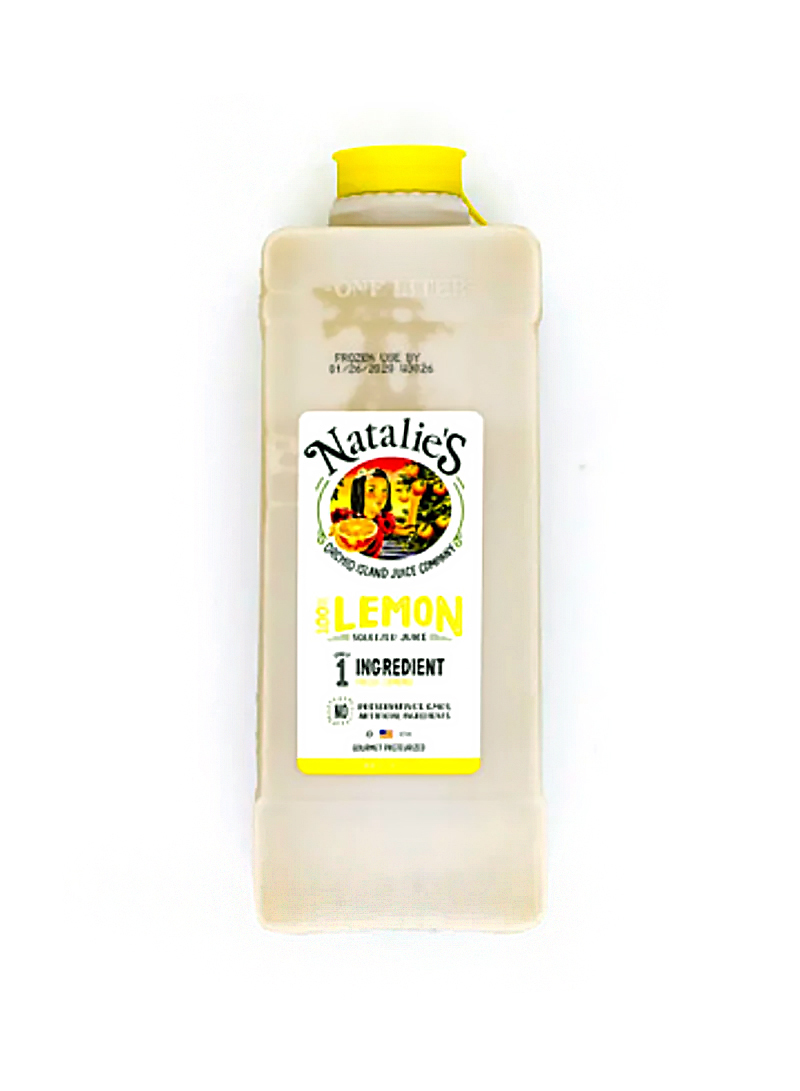 US 100% Pure Florida Frozen Lemon Juice 1000ml /bottle (Frozen，-18℃)