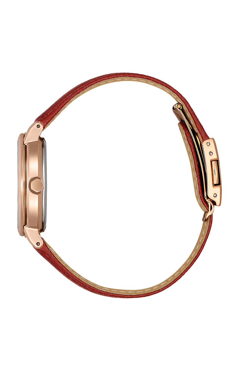 萬年鐘錶 - Citizen 星辰錶 XC 限定款光動能皮革款女錶 EW2427-19A  錶徑32.5MM