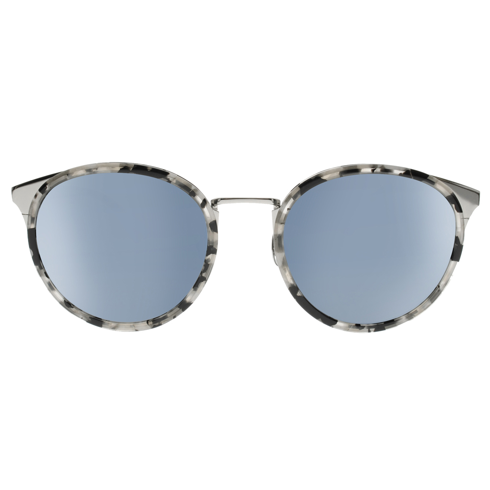 【NINE ACCORD】KISSING KARA C04 復古韓系圓框太陽眼鏡 (水銀鏡片)