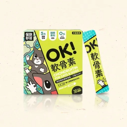 怪獸部落｜OK！軟骨素（1.5G×30包）