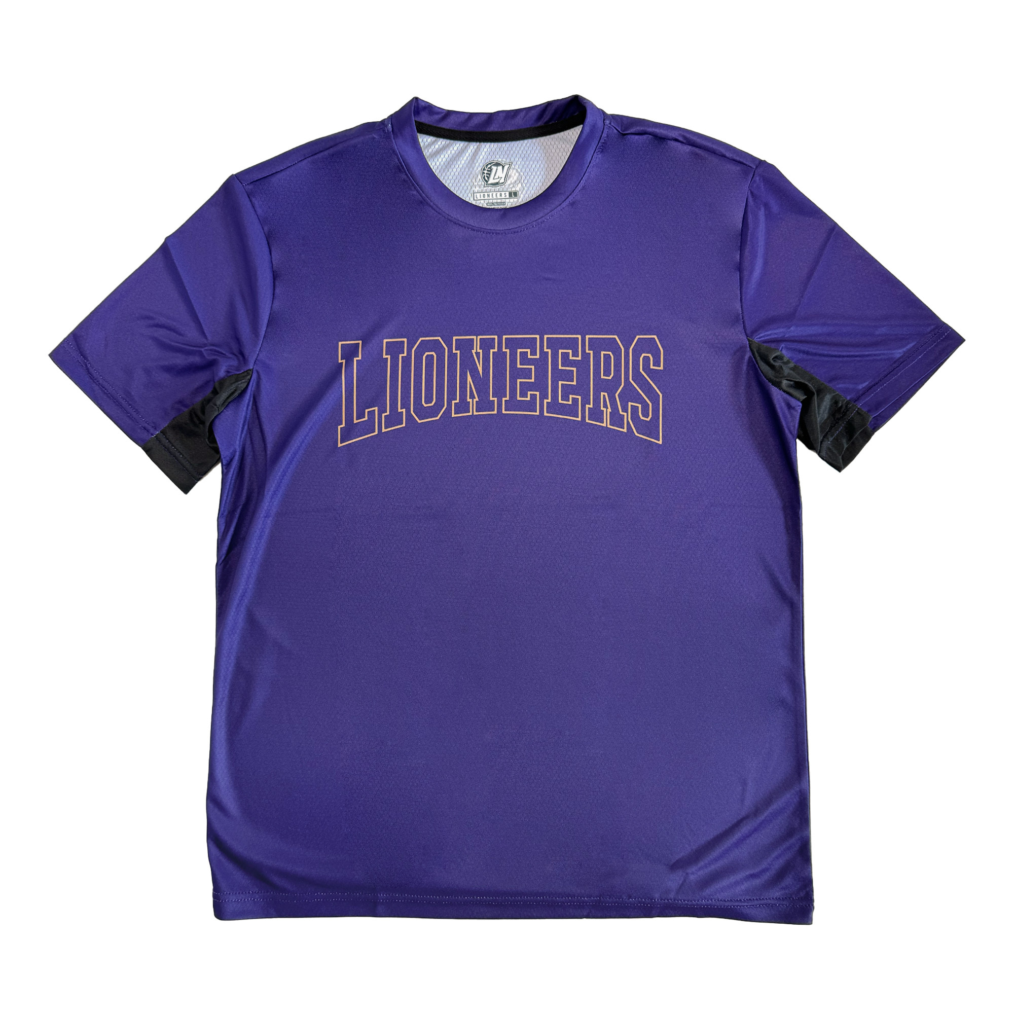 23-24 LIONEERS拼接短TEE｜紫金