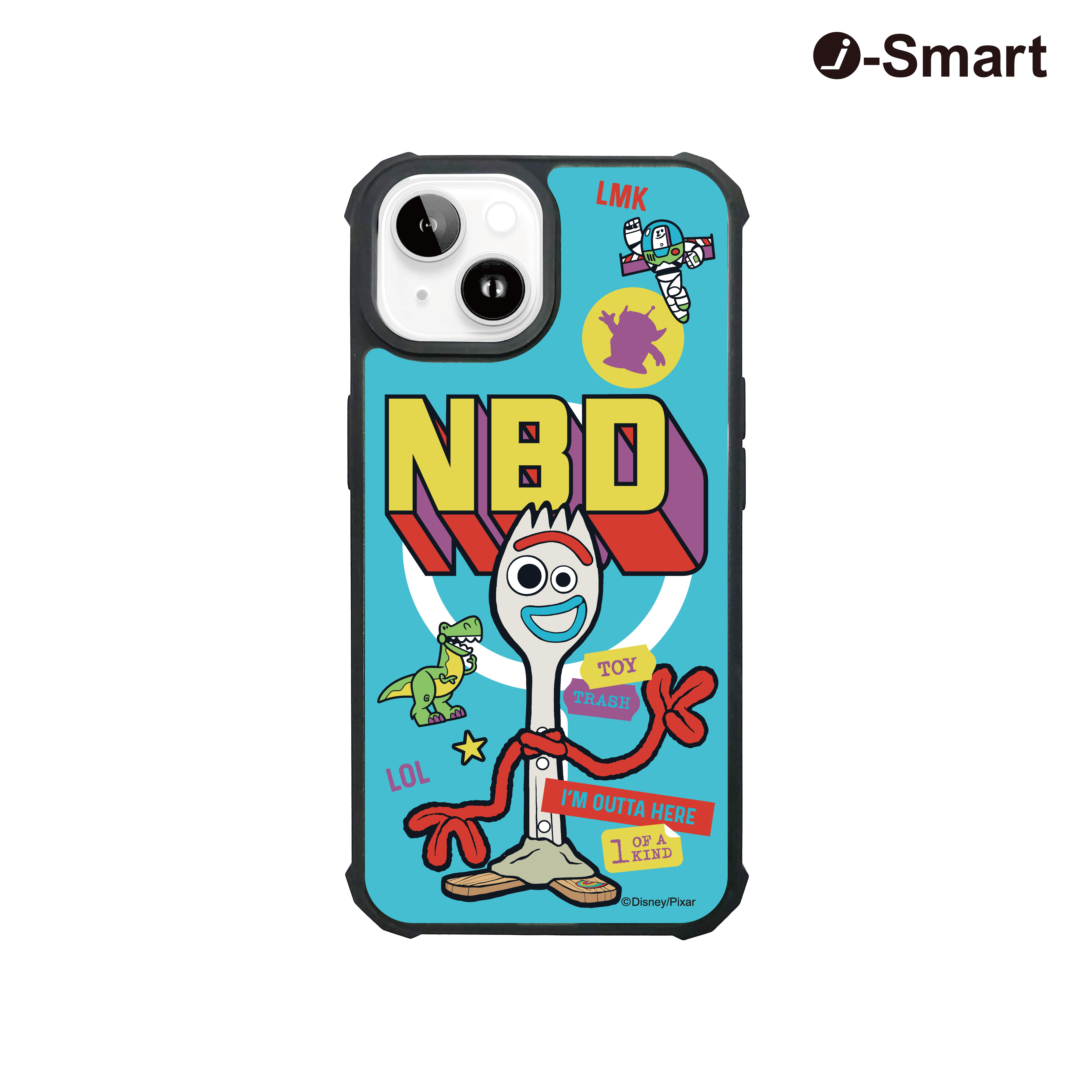 i-Smart 《Toy Story》系列MagSafe透明手機保護殼 - 小叉 Forky