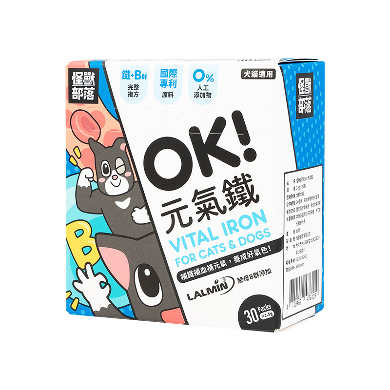 怪獸部落｜OK！元氣鐵（1.5G×30包）