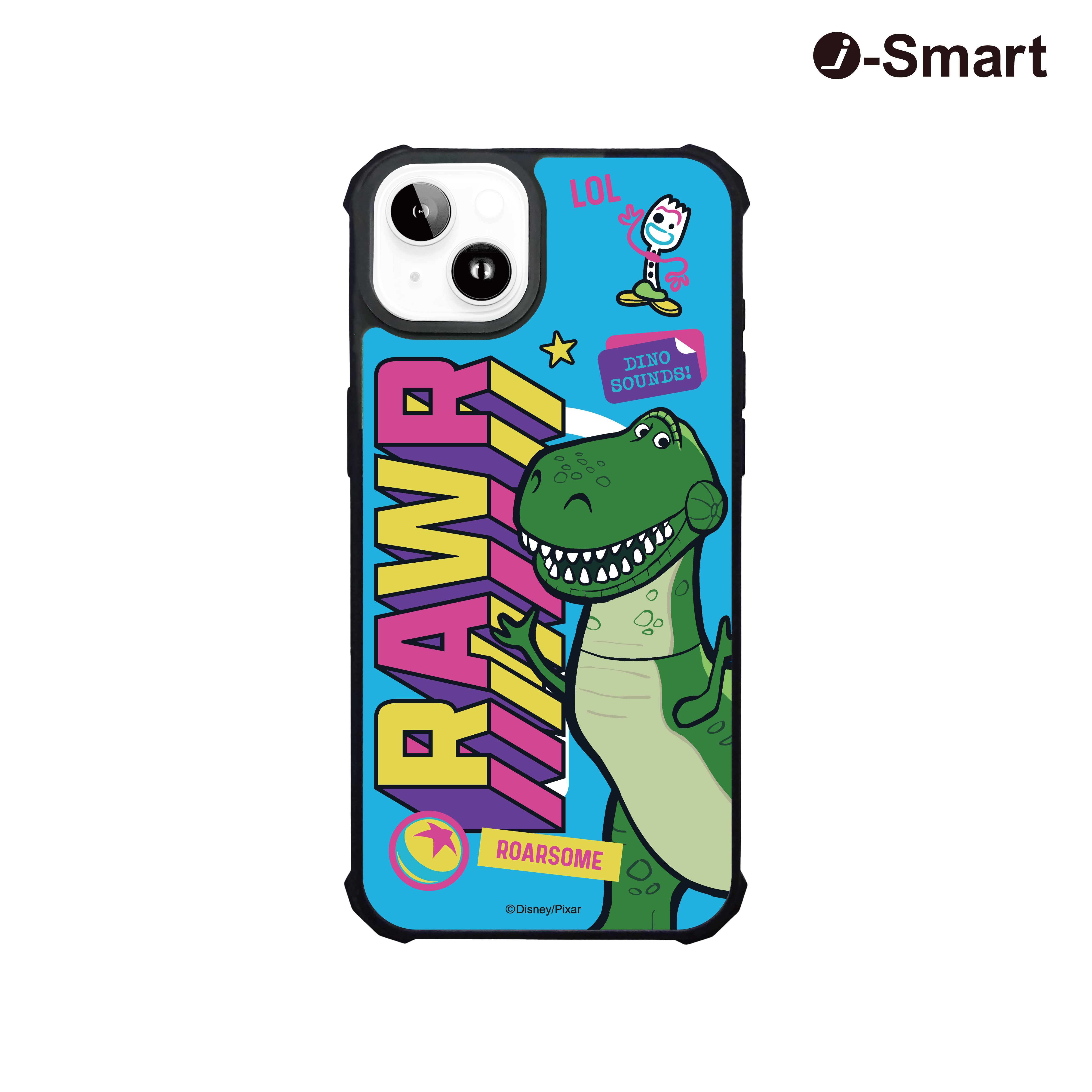 i-Smart 《Toy Story》系列MagSafe透明手機保護殼 - 抱抱龍 Rex