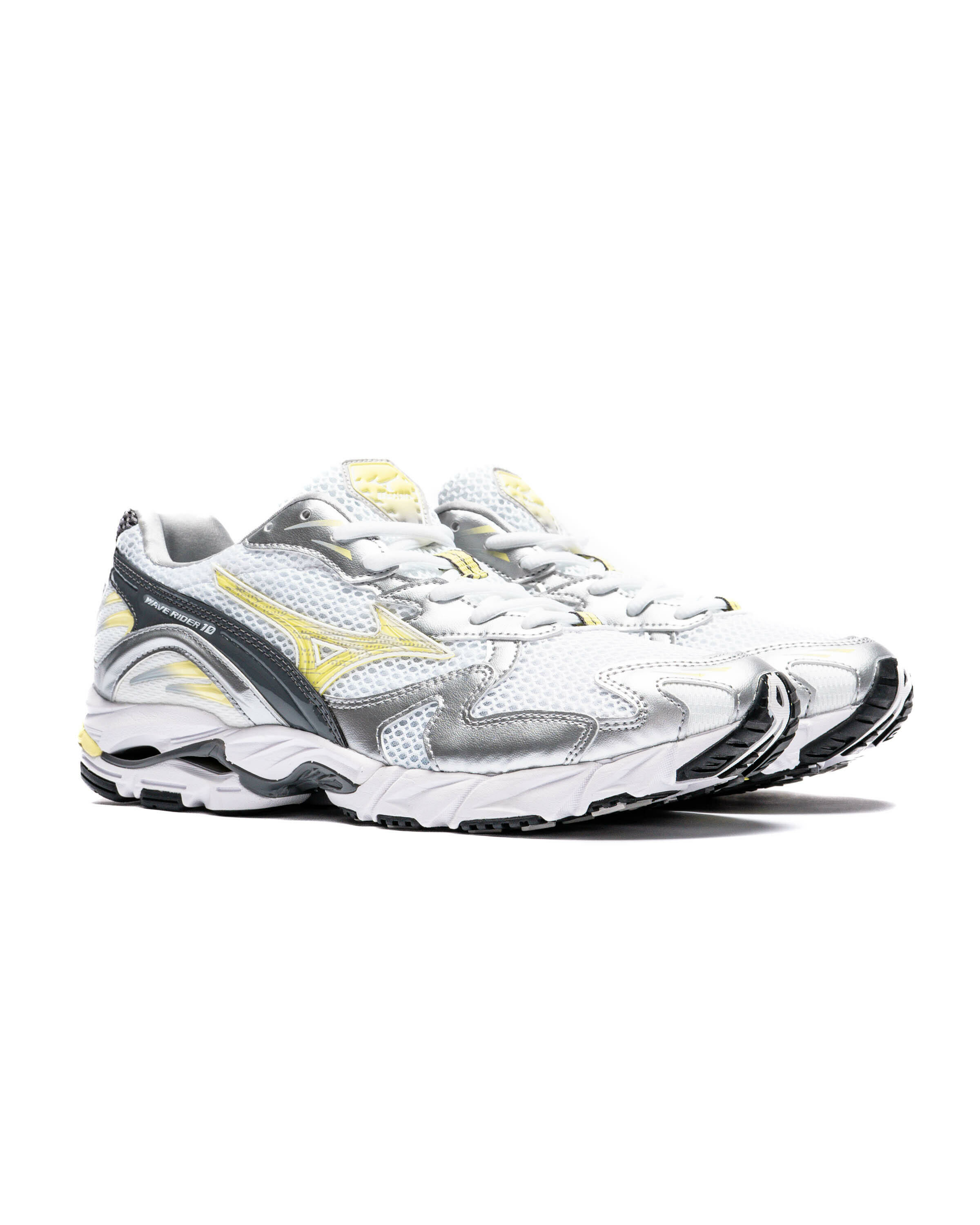 MIZUNO Wave Rider 10 Silver Lime