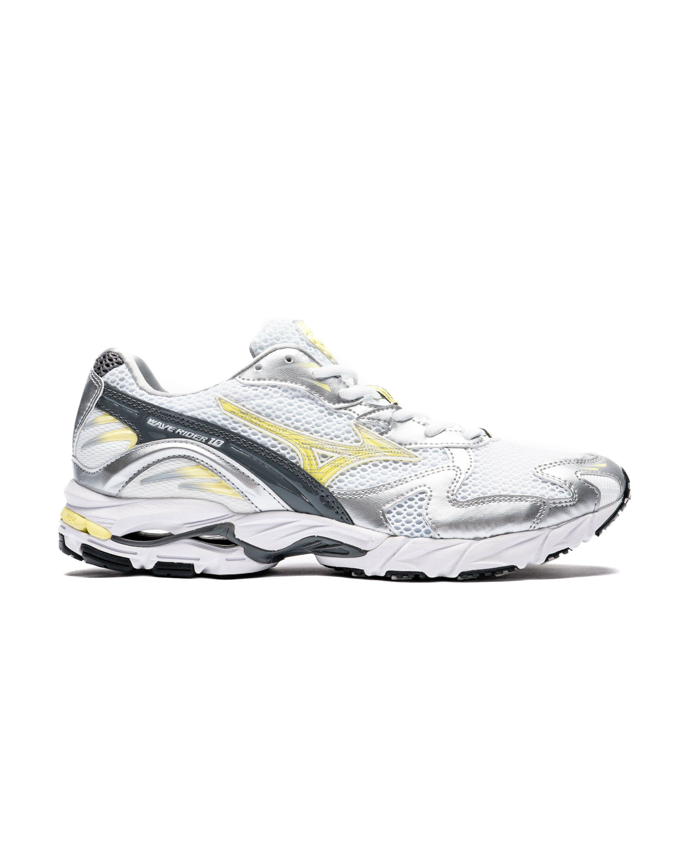 MIZUNO Wave Rider 10 Silver Lime