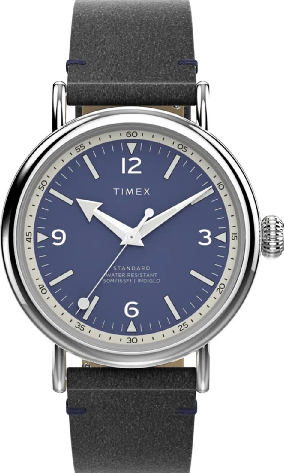 萬年鐘錶 - TIMEX 天美時  紳士款經典素雅錶面環保皮革男錶 TW2V71300 錶徑 40MM