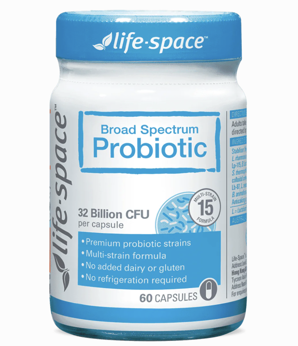 life-space 益倍適成人廣譜全效腸道益生菌 60粒膠囊