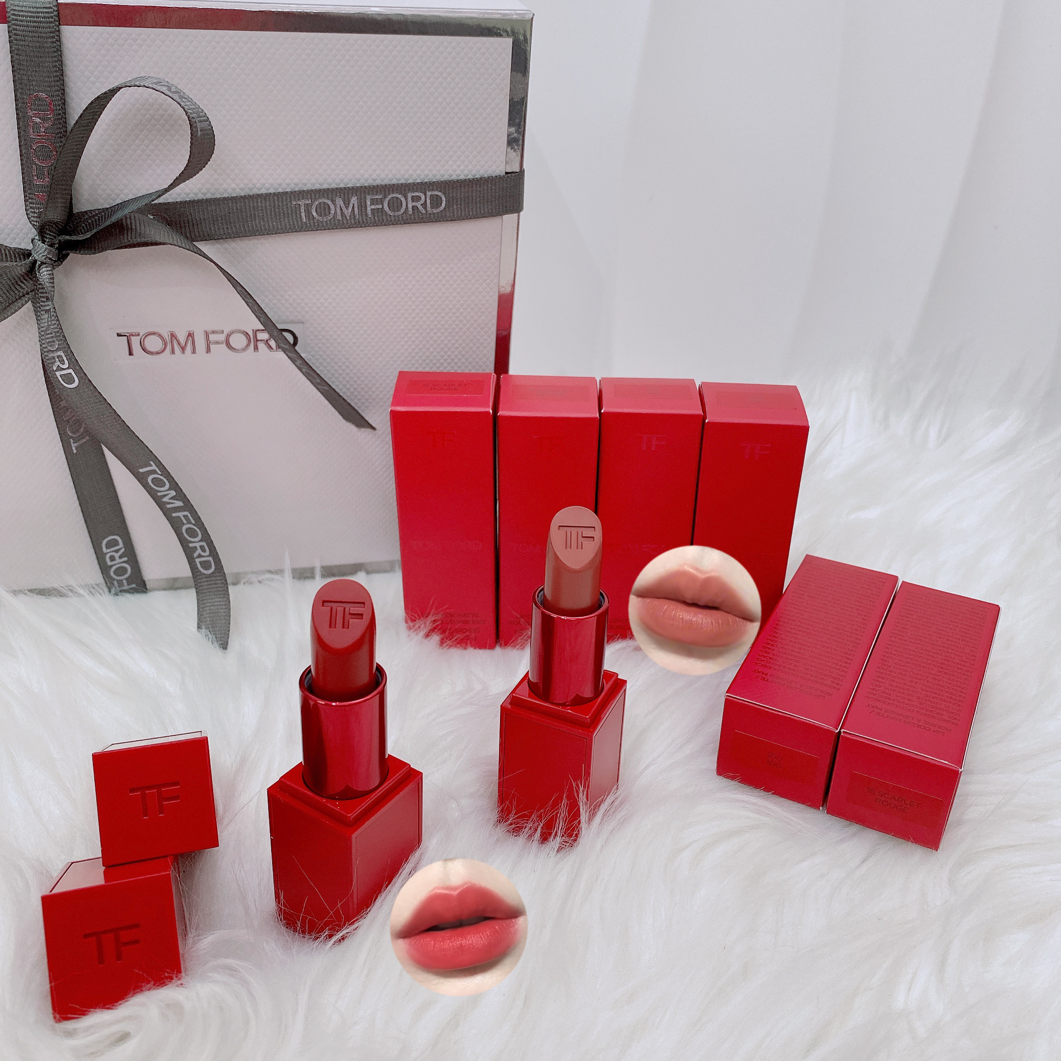 Tom Ford 2024情人節限量愛戀系列啞光唇膏 3g  #16 SCARLET ROUGE