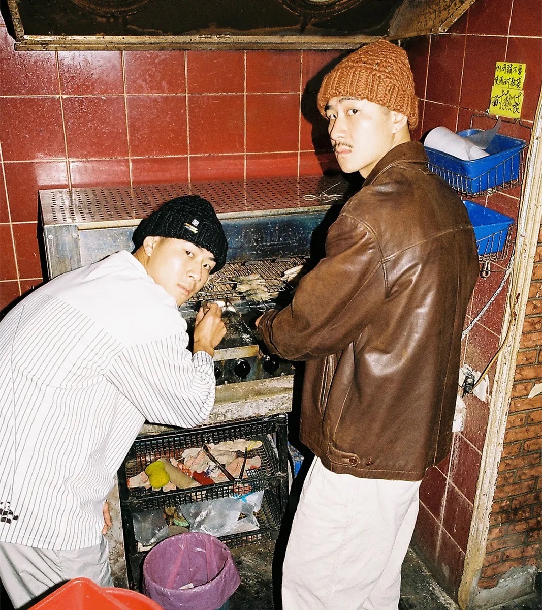 Nozzle Quiz Crochet Beanie 羊毛粗針織毛帽 (3Pines)