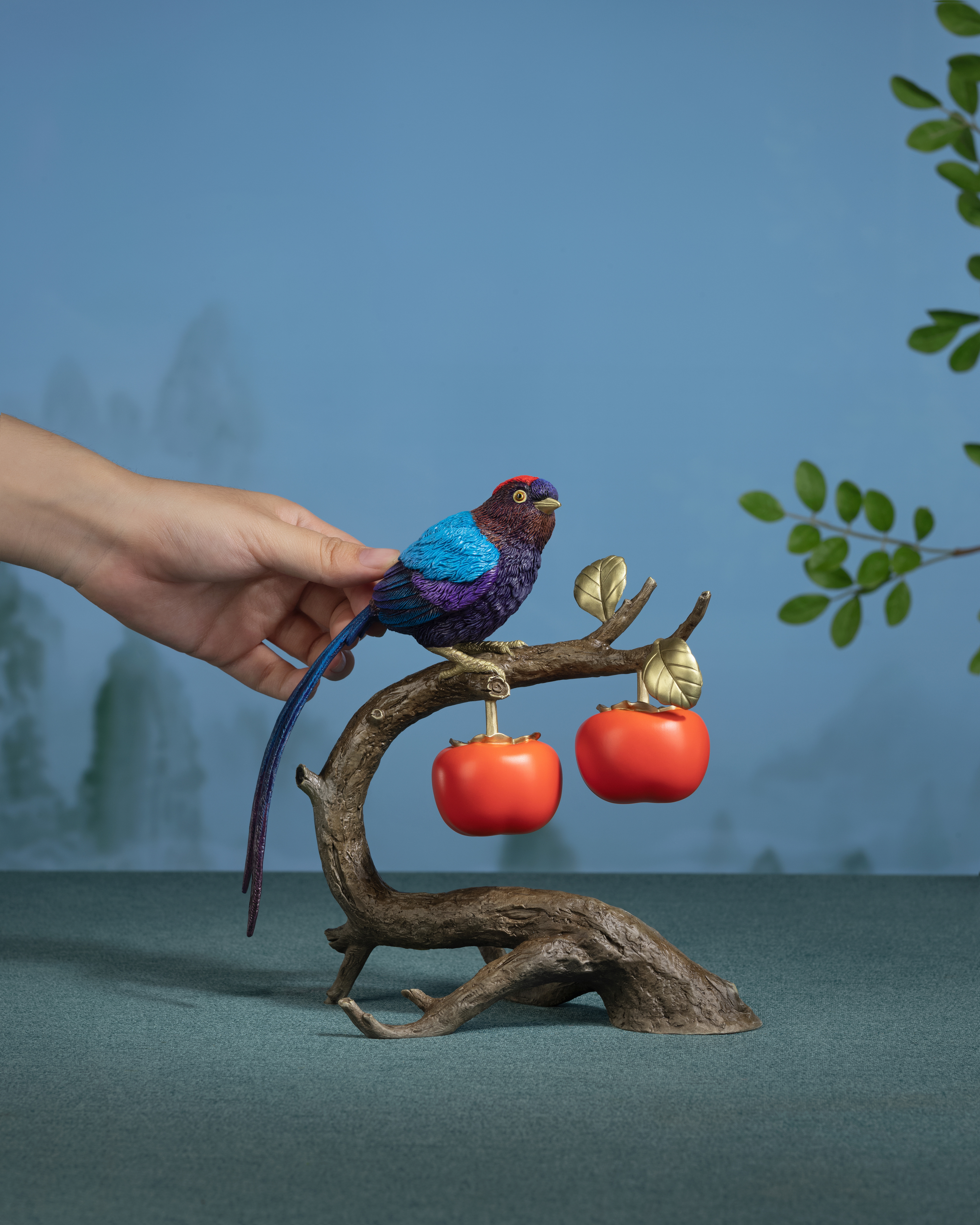 吾家有喜事(柿子與鳥)