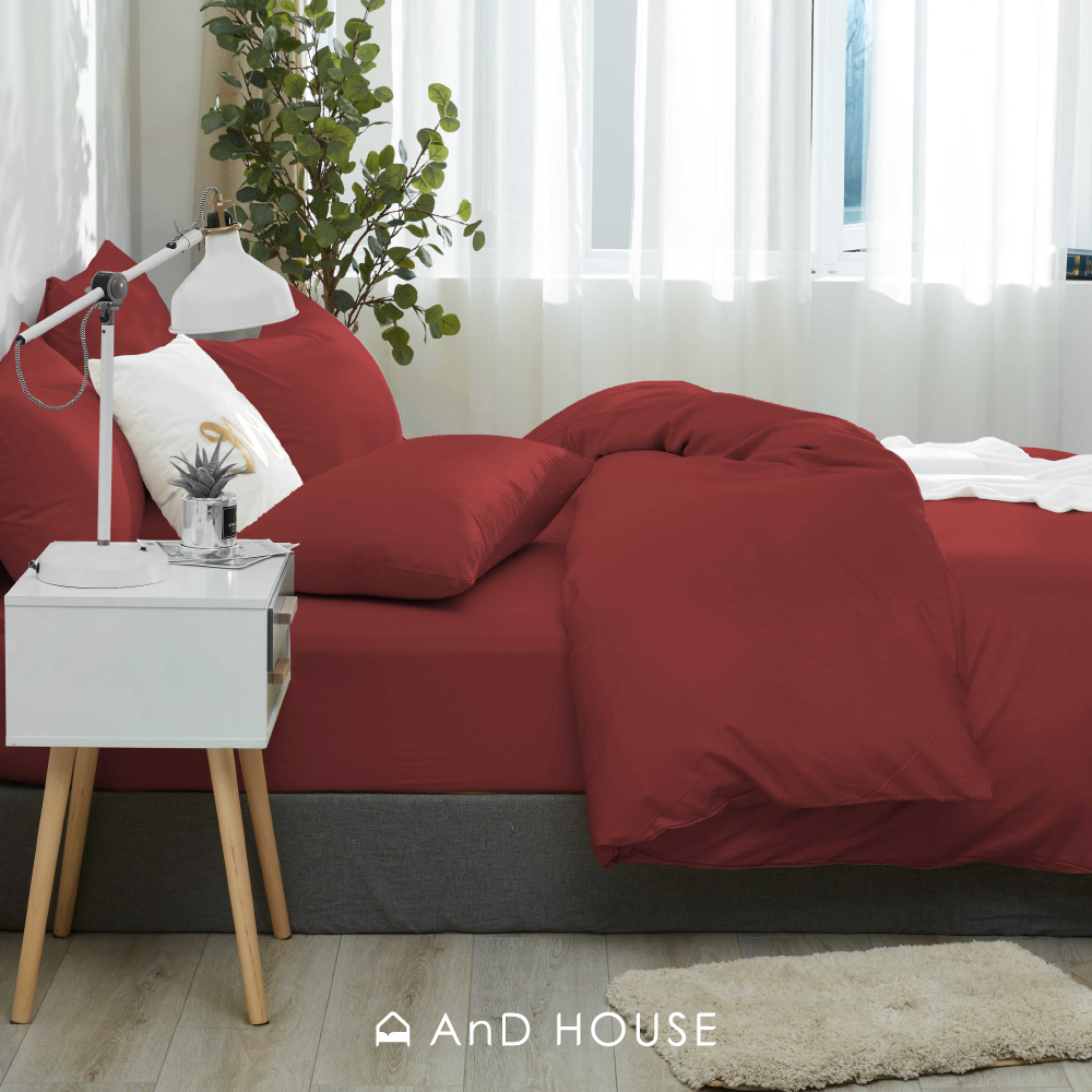 200織精梳純棉｜100%純棉｜焉知紅｜單品&床包被套組