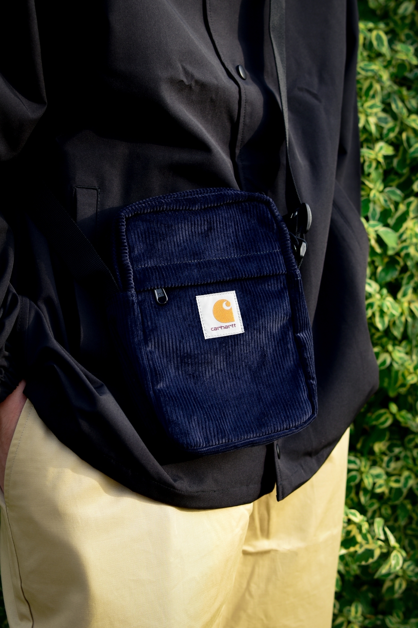 ☆ETW☆【EASY TO WEAR】歐版 Carhartt WIP Flint Shoulder Pouch 小包 肩包 燈芯絨 卡哈