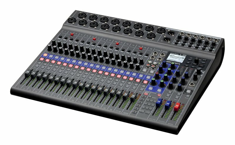 Zoom LiveTrak L-20 MIXER 混音器 錄音介面 L20