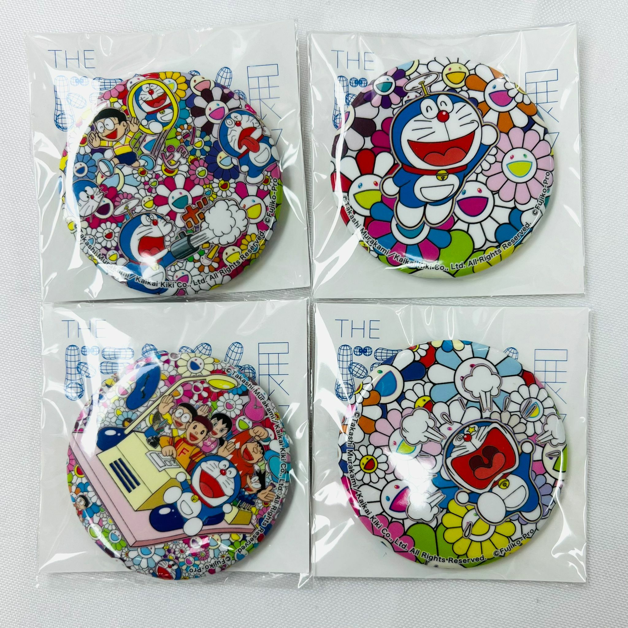 Murakami x Doraemon Expo Pin