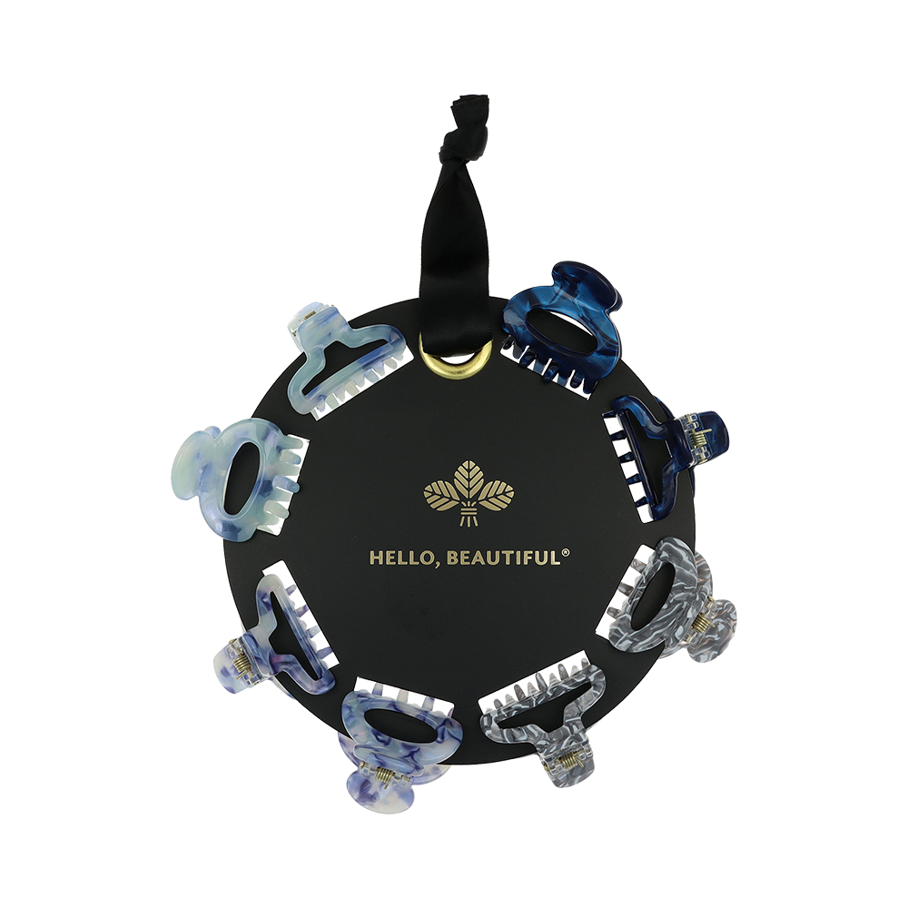 L. ERICKSON 造型抓夾8入組〈海洋泡泡〉